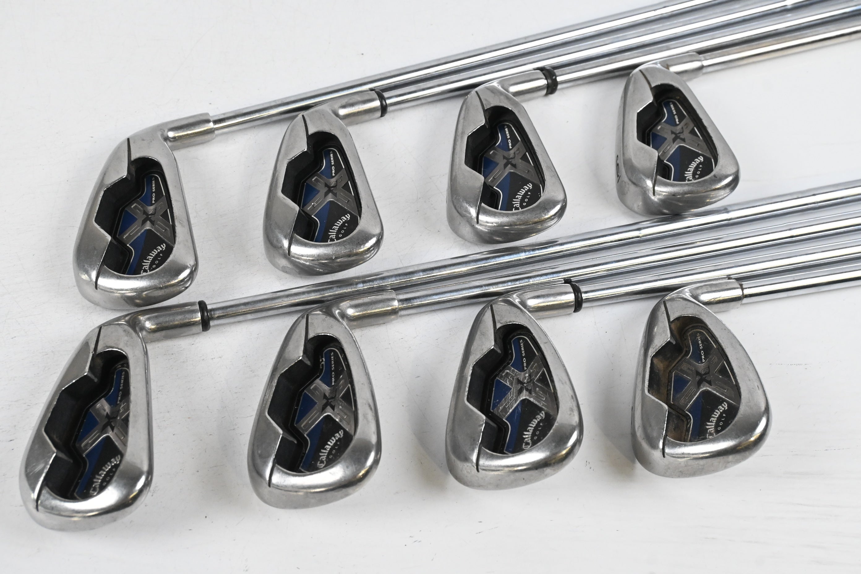 Callaway X-18 Pro Series Irons / 3-PW / Stiff Flex Dynamic Gold Shafts
