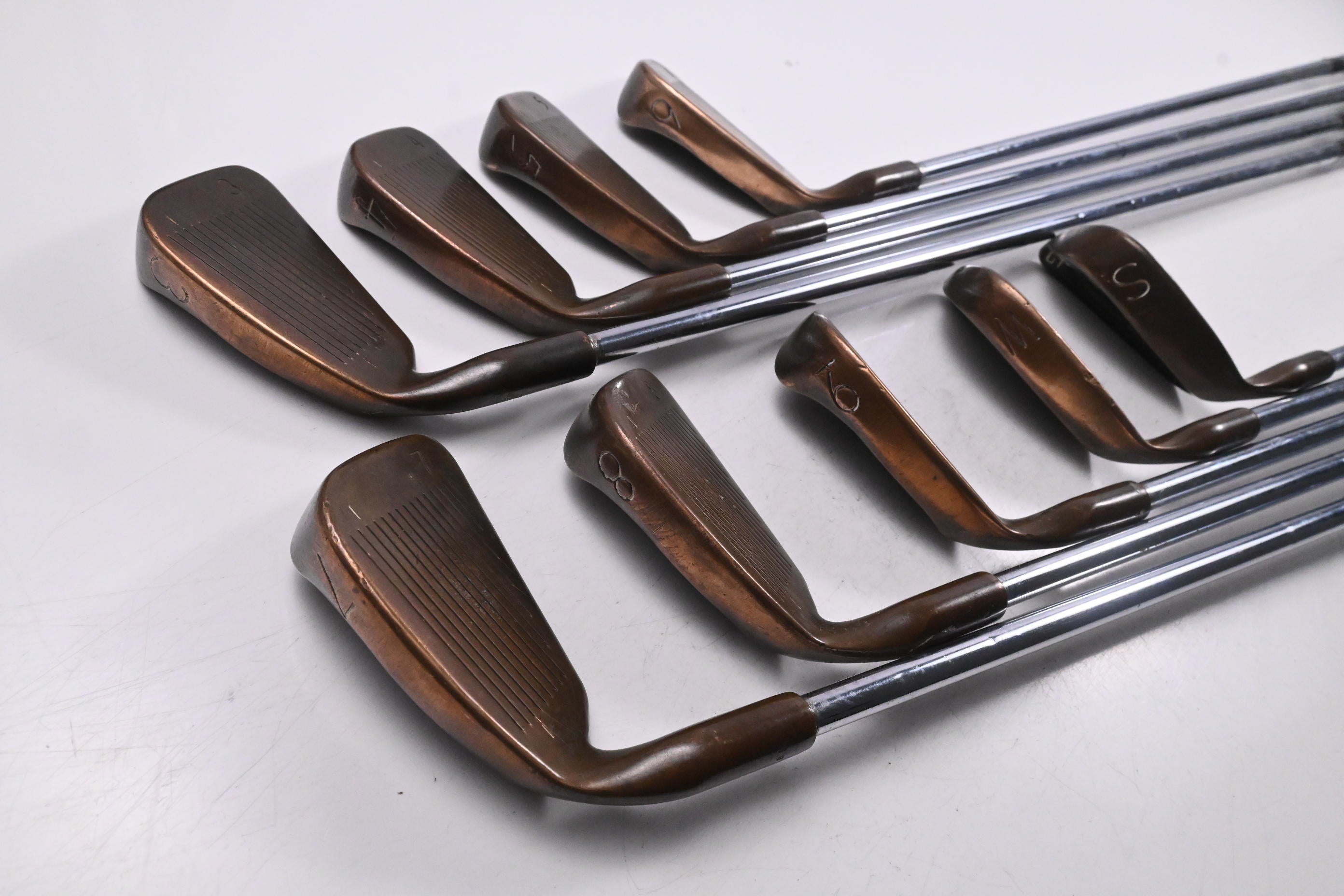 Ping Karsten ISI BeCu Irons / 3-PW+SW / Green Dot / Stiff Flex Ping Cushin JZ