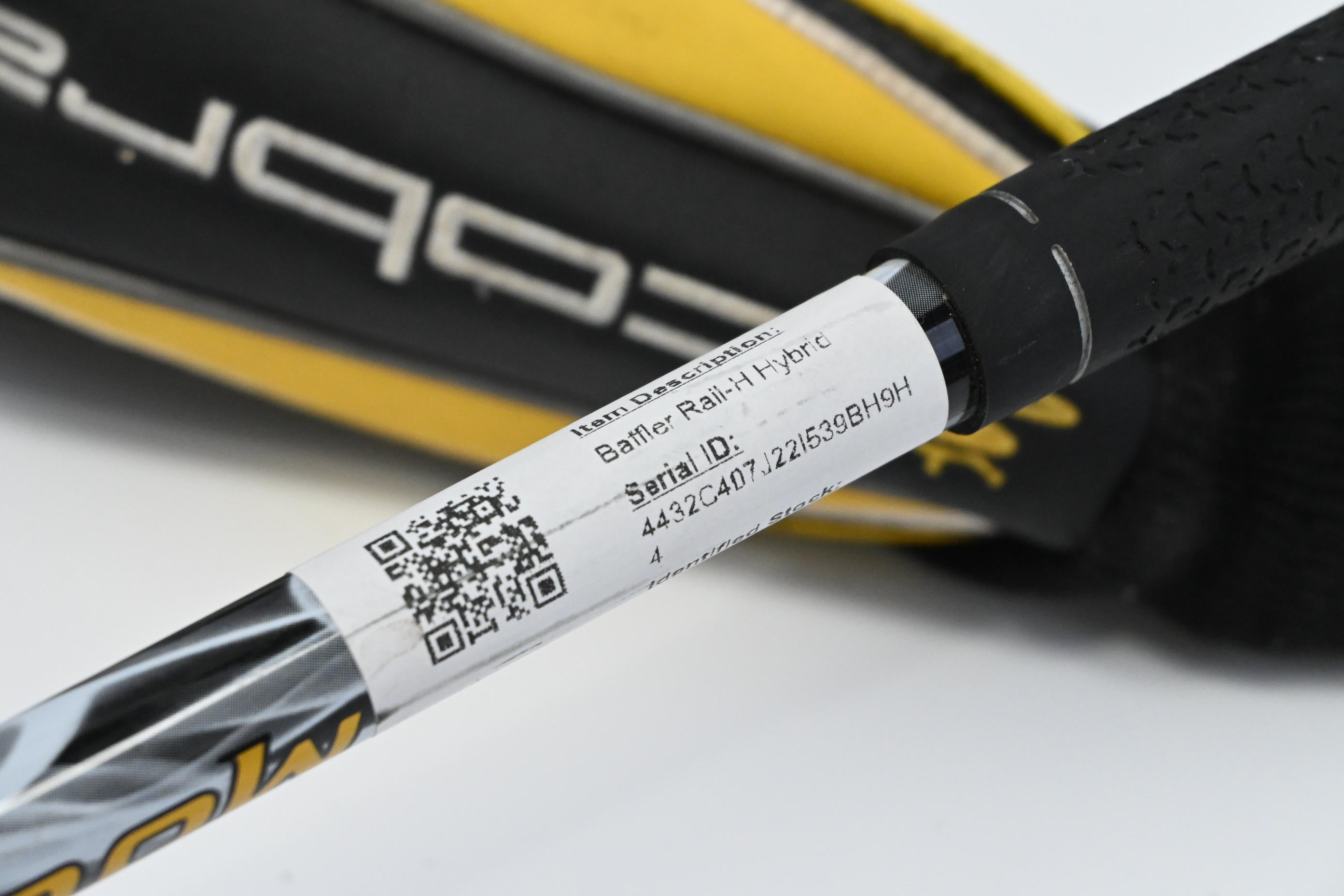 Cobra Baffler Rail-H #4 Hybrid / 22 Degree / Regular Flex Fujikura Motore 65
