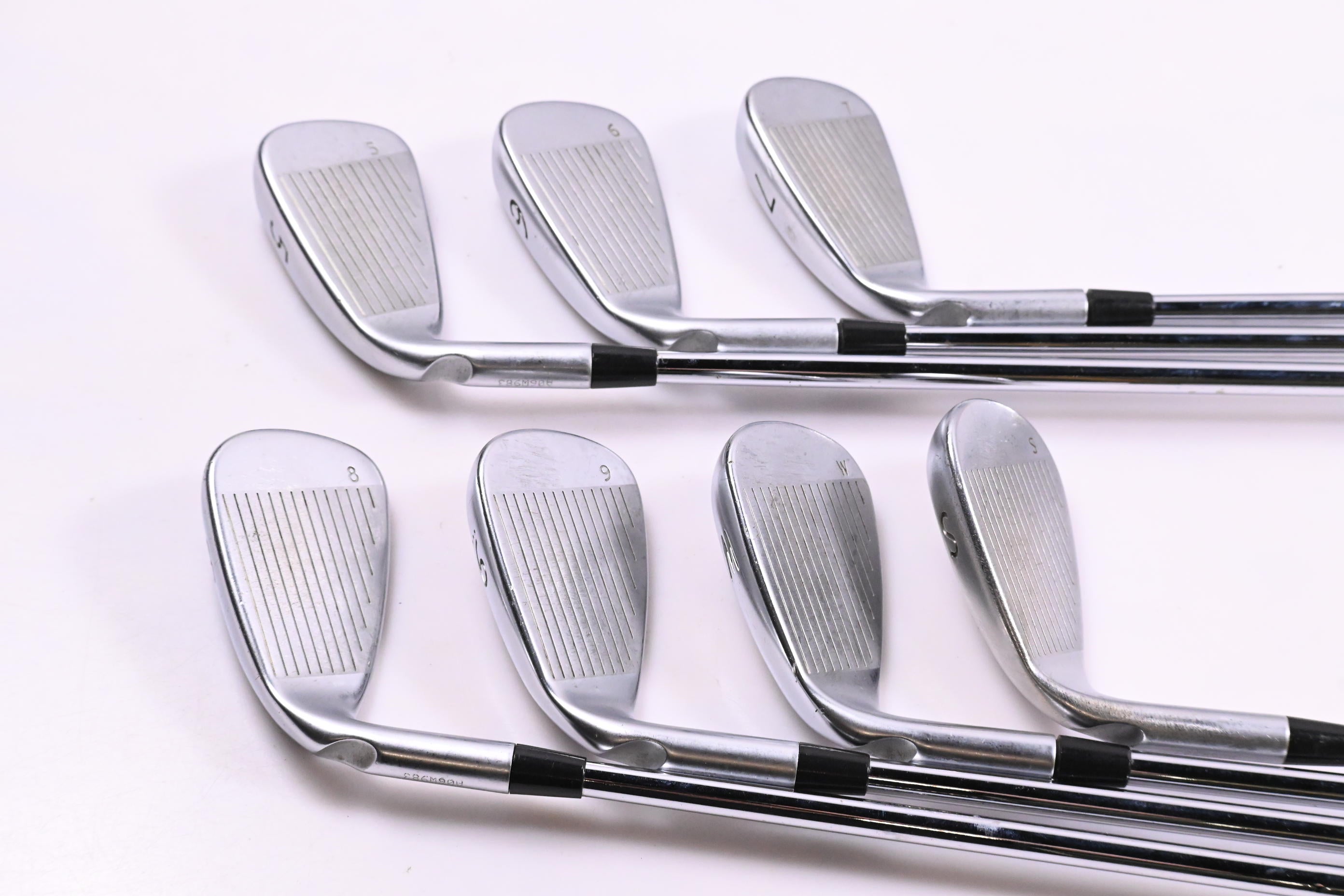 Ping G400 Irons / 5-PW+SW / Blue Dot / Stiff Flex Ping AWT 2.0 Shafts