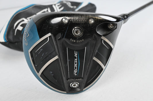Callaway Rogue Sub Zero Driver / 9 Degree / Stiff Flex Aldila Synergy 50 Shaft