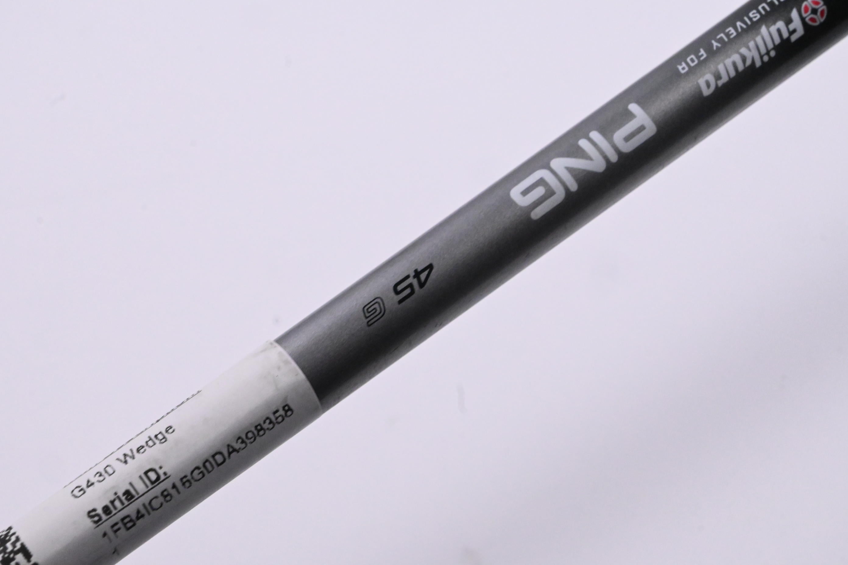 Ping G430 Pitching Wedge / 41 Degree / Black Dot / Senior Flex Ping Alta Quick 45