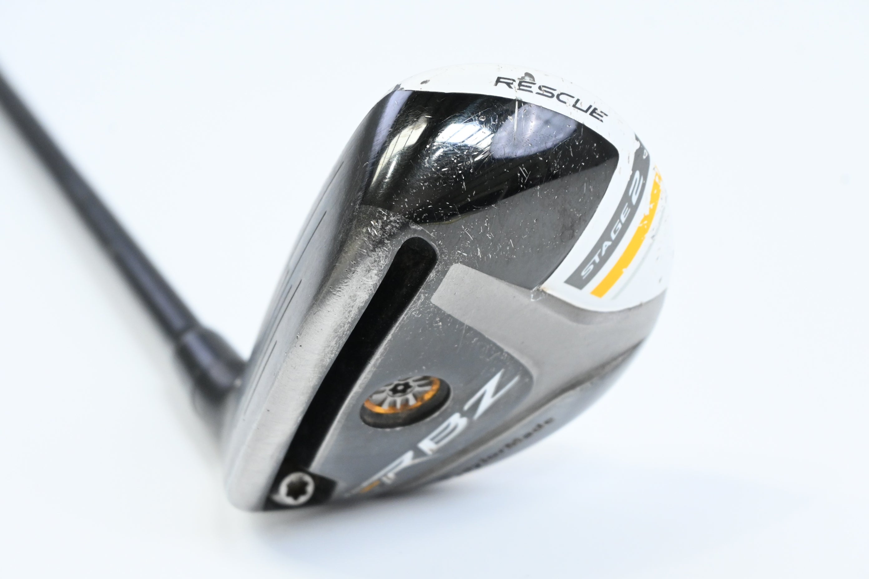 Left Hand Taylormade RBZ Stage 2 Tour #4 Hybrid / 21.5 Degree / Stiff Flex 80