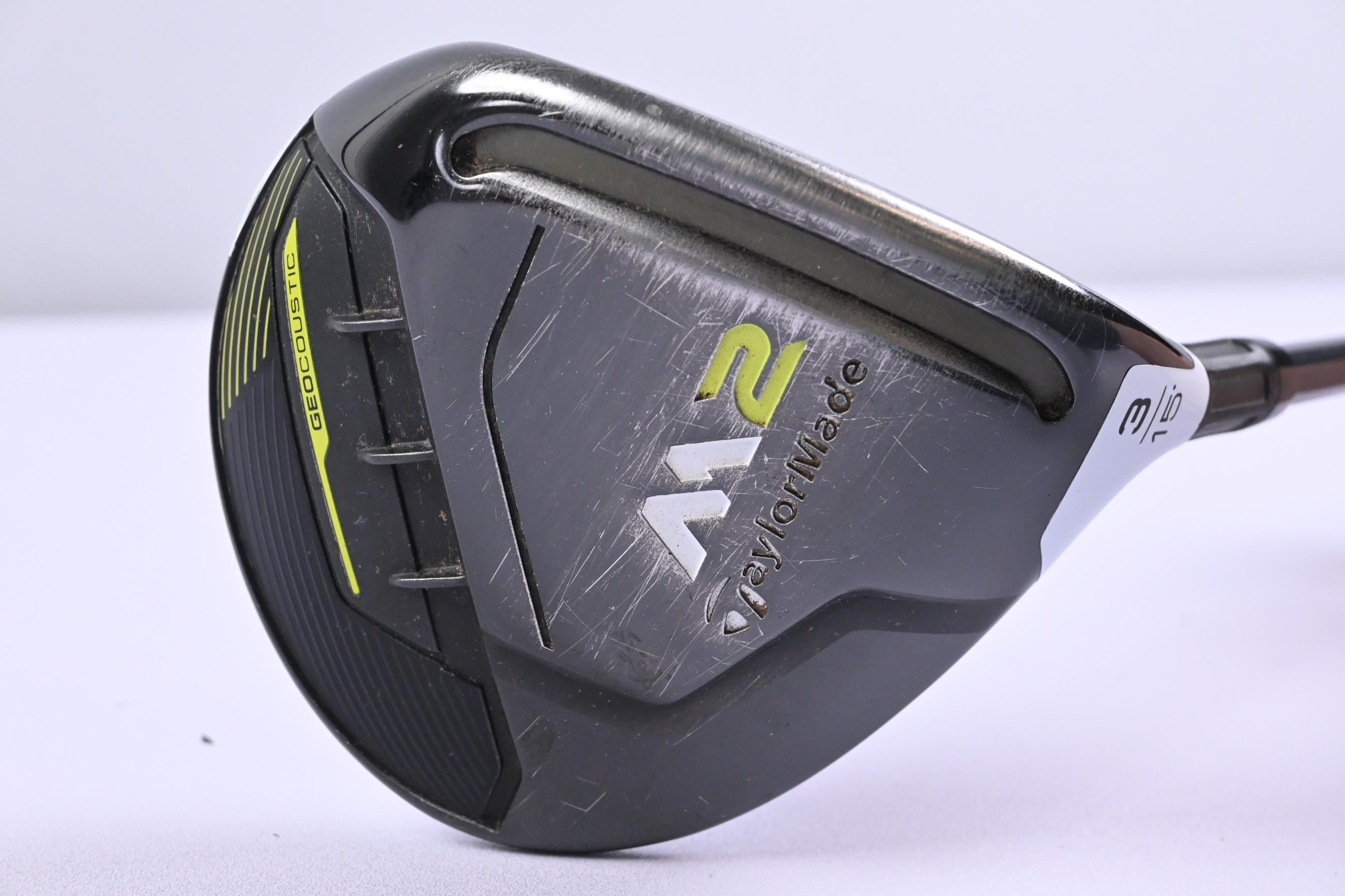 Taylormade M2 2017 #3 Wood / 15 Degree / Stiff Flex Taylormade M2 REAX 65 Shaft