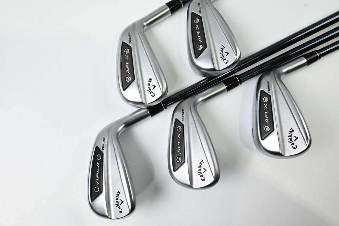 Callaway Apex Ai200 Irons / 7-PW+AW / Senior Flex UST Recoil HDC Dart 70
