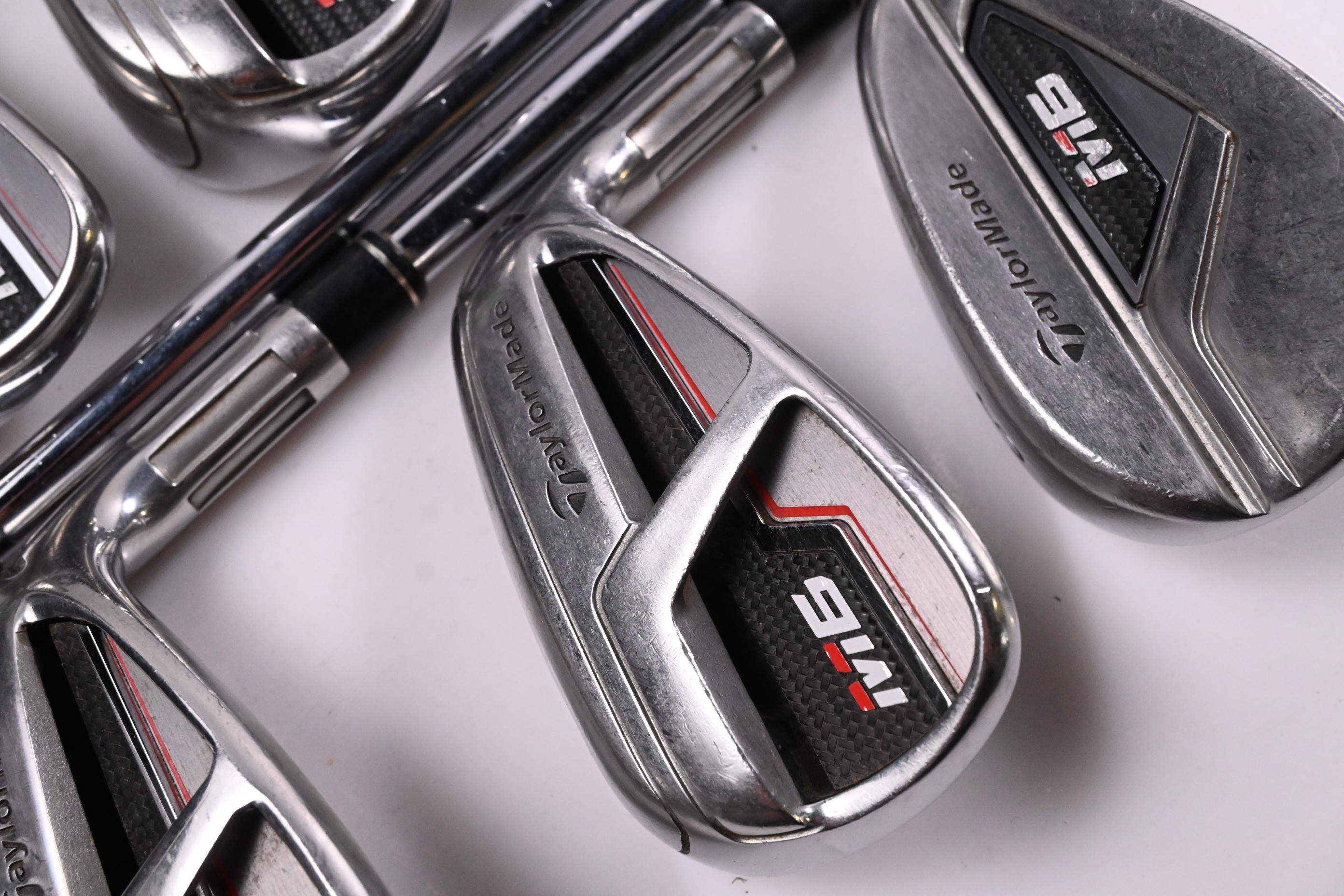 Taylormade M6 Irons / 4-PW+SW / Stiff Flex Dynamic Gold S300 Shafts