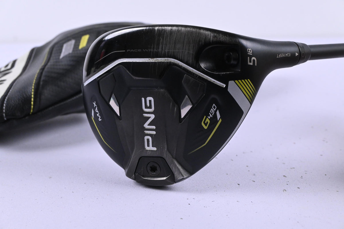 Ping G430 Max #5 Wood / 18 Degree / Regular Flex Ping Alta CB Black 65 Shaft