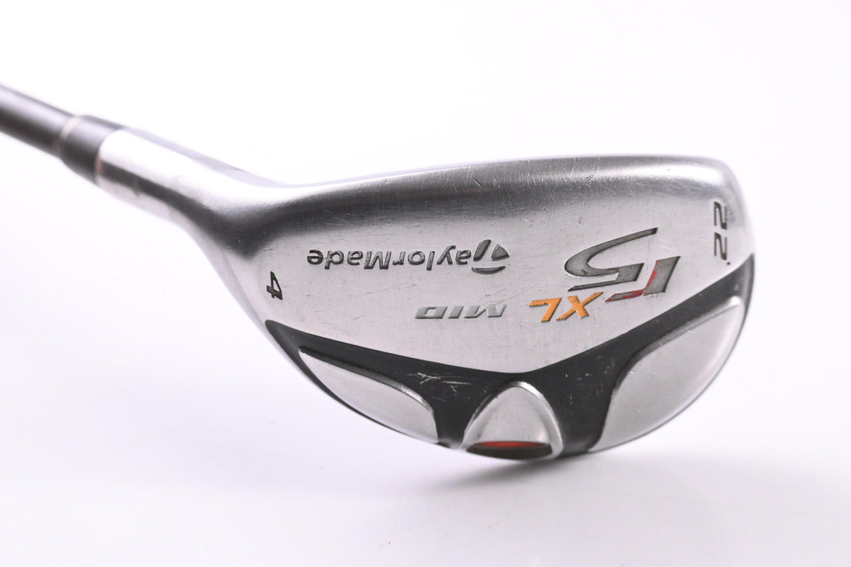 Left Hand Taylormade R5 XL #4 Hybrid / 22 Degree / Regular Flex Hyper Lite XL