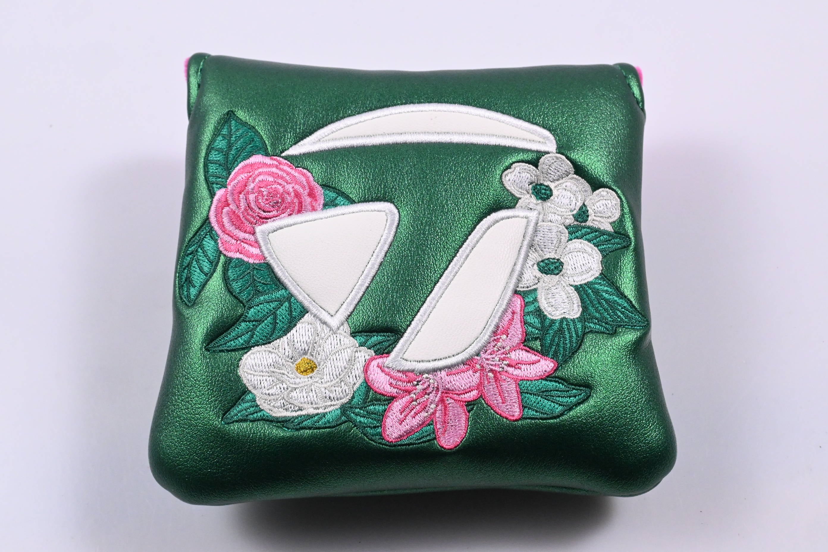Taylormade Season Opener 2025 Mallet Putter Headcover / Green, White & Pink