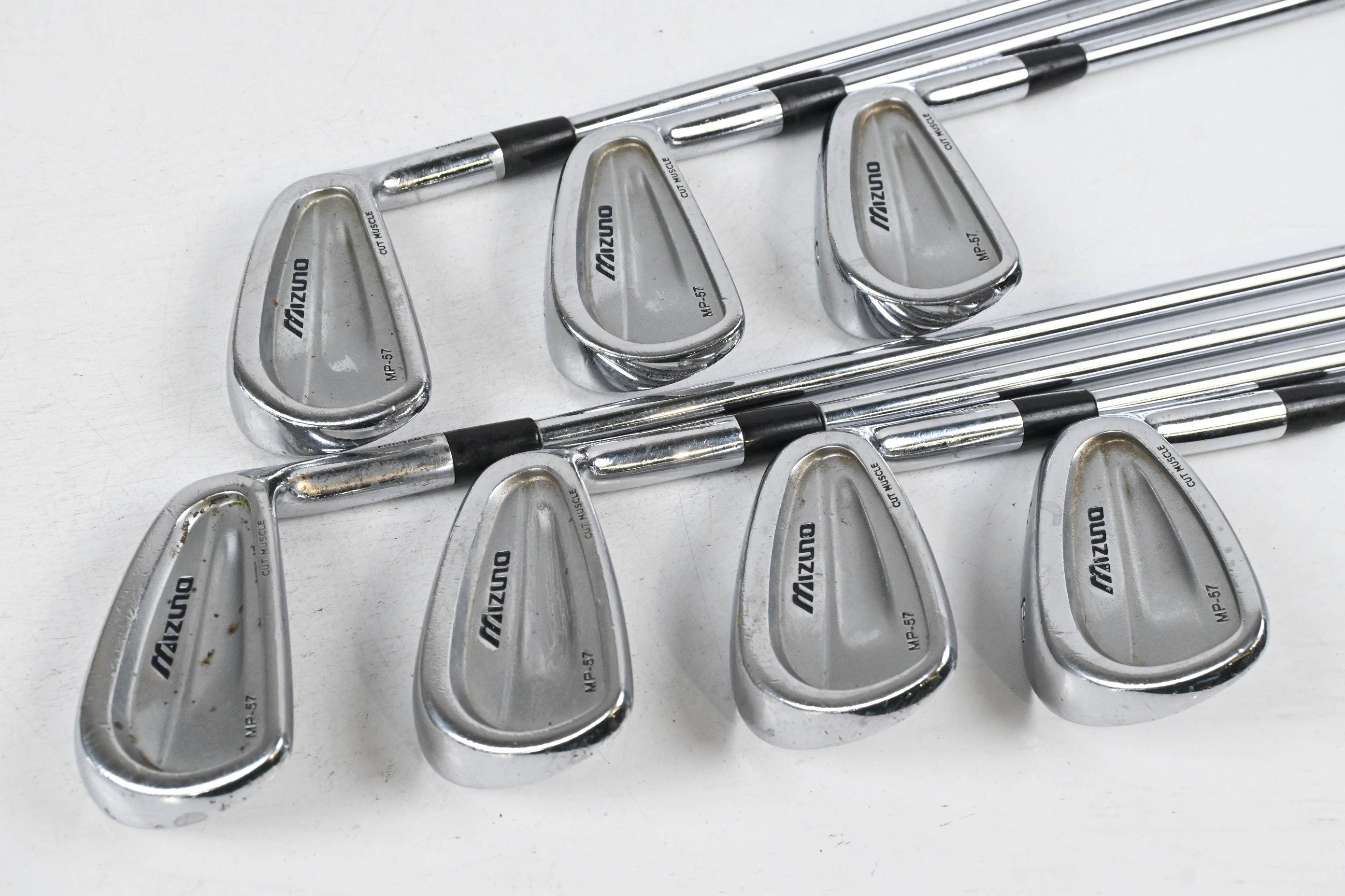 Mizuno MP-57 Irons / 4-PW / Regular Flex Dynamic Gold R300 Shafts
