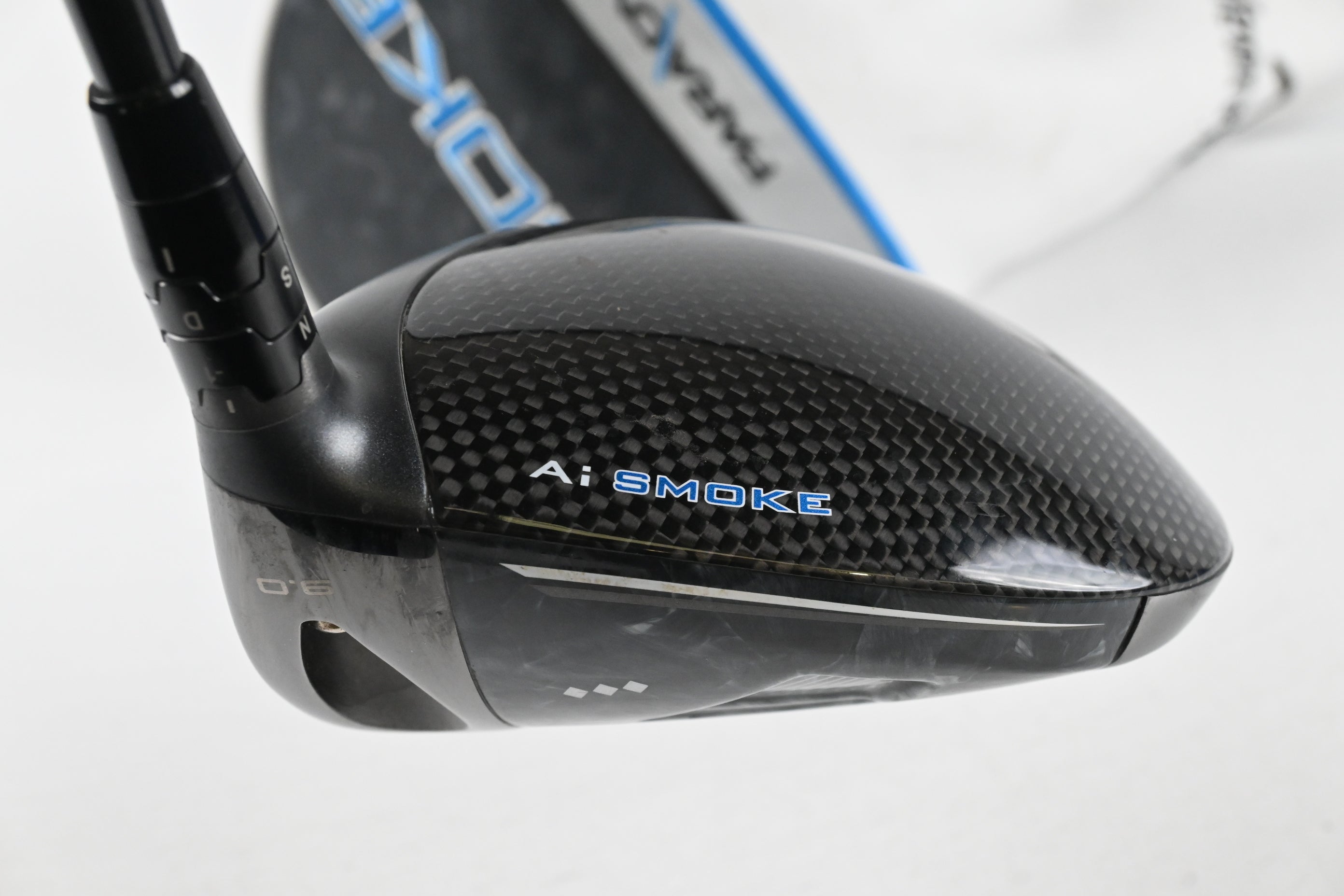 Callaway Paradym Ai Smoke Triple Diamond Driver / 9 Degree / X-Flex Denali Black