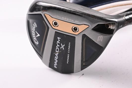 Callaway Paradym X #3 Wood / 15 Degree / Stiff Flex HZRDUS Silver Gen 4 70 Shaft