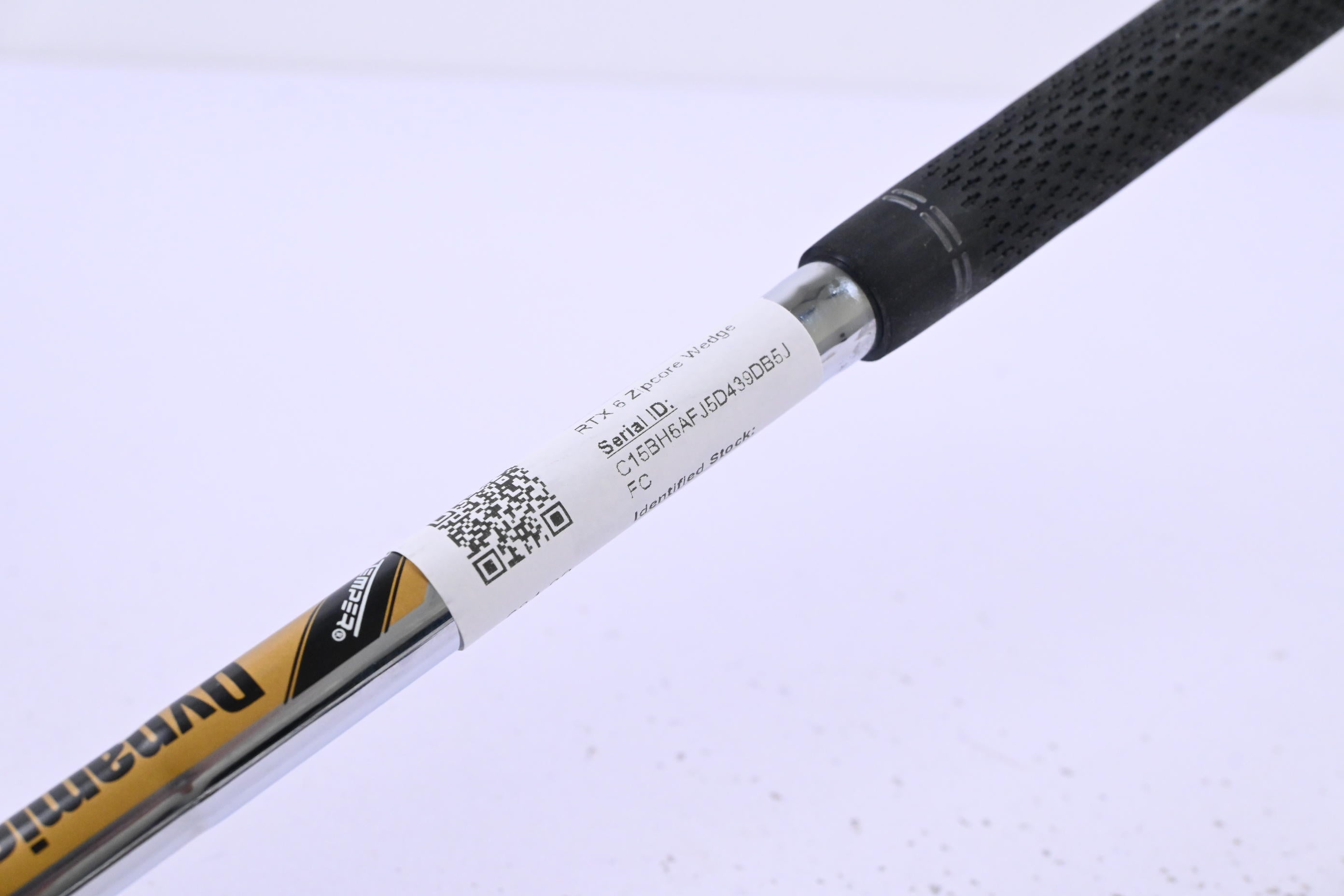 Cleveland RTX 6 Zipcore Lob Wedge / 58 Degree / Wedge Flex Dynamic Gold Shaft