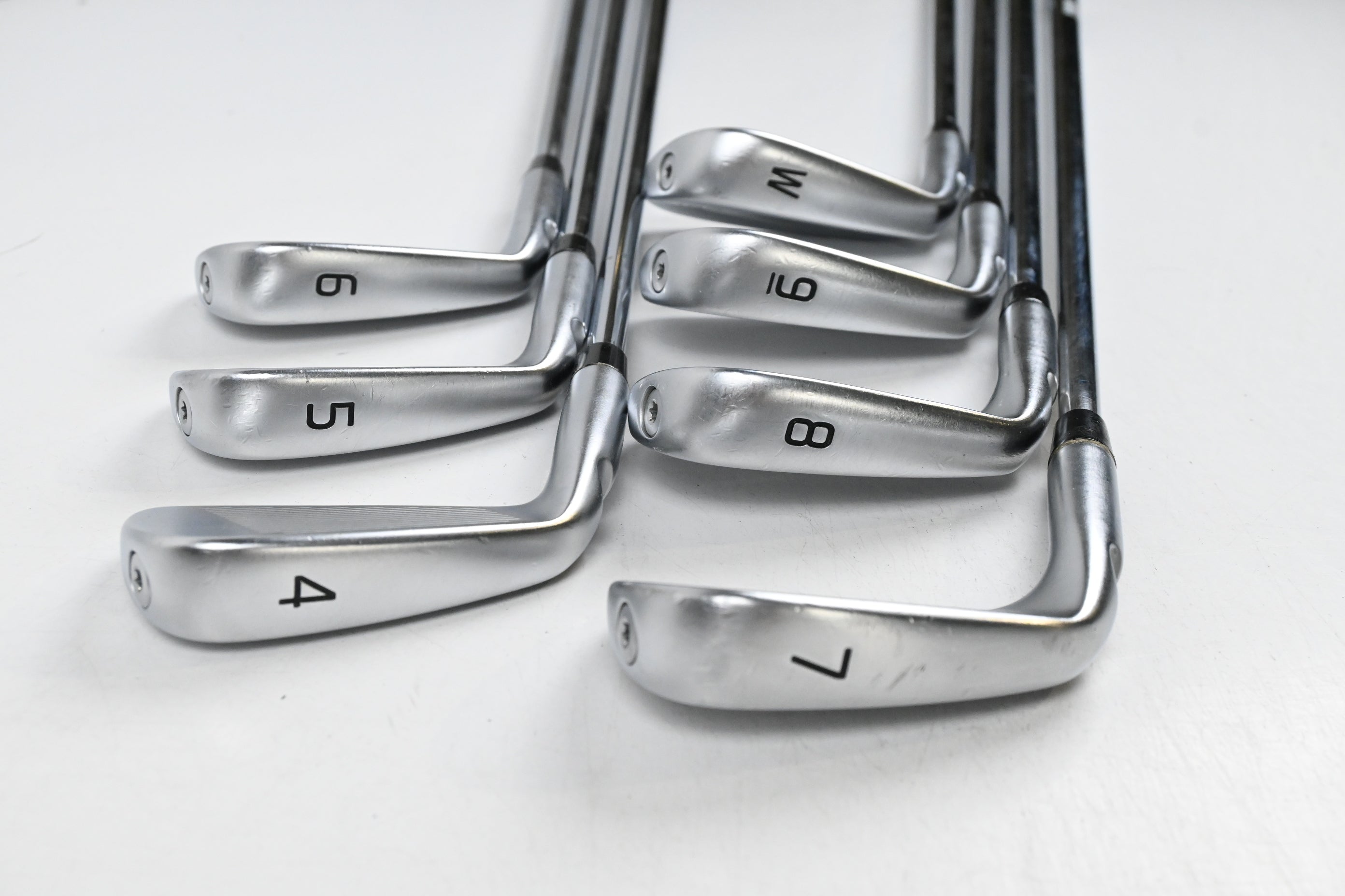 Ping i59 Irons / 4-PW / Blue Dot / Regular+ Flex Project X Rifle Shafts