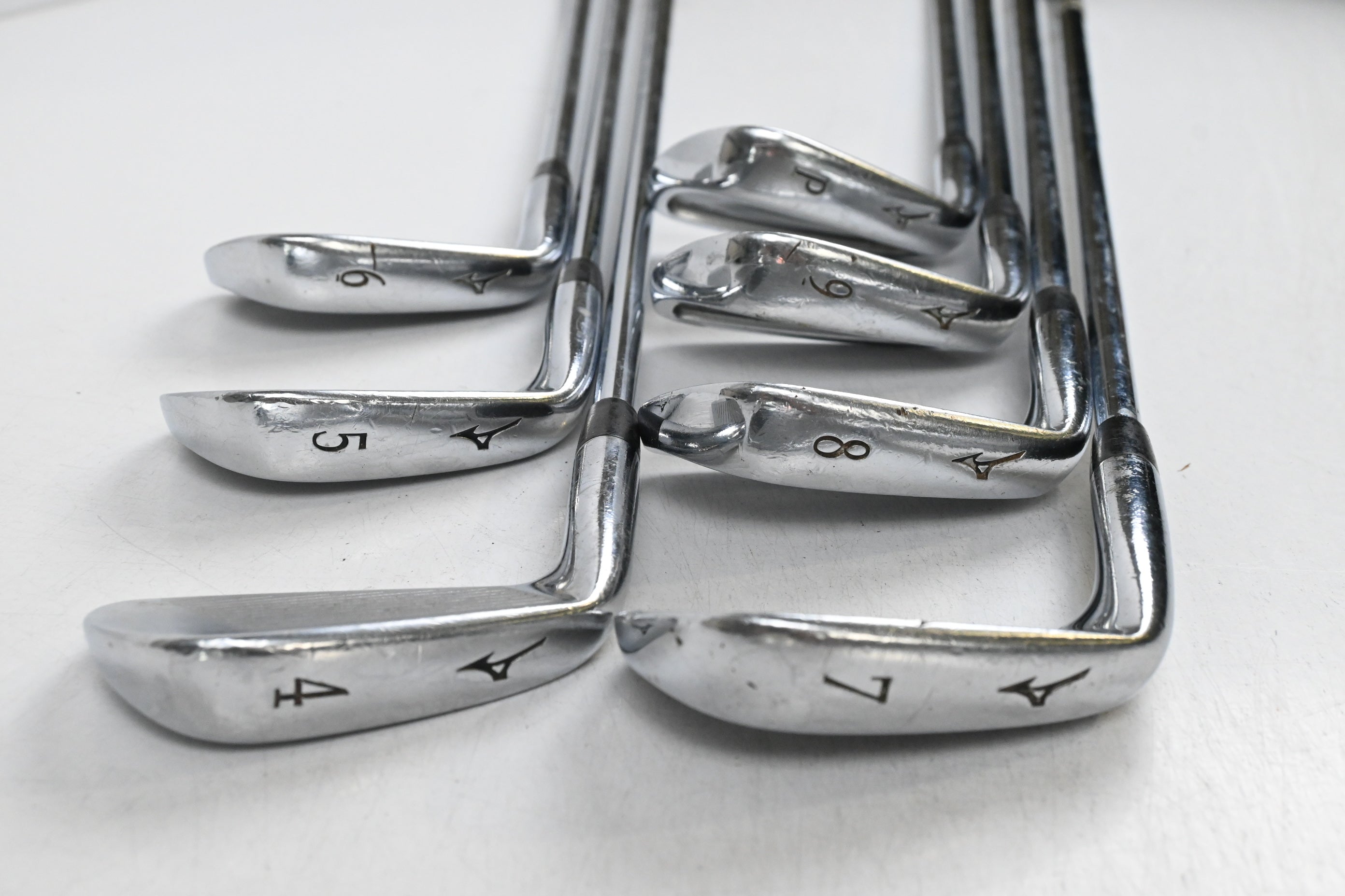 Mizuno MP-57 Irons / 4-PW / Regular Flex Dynamic Gold R300 Shafts
