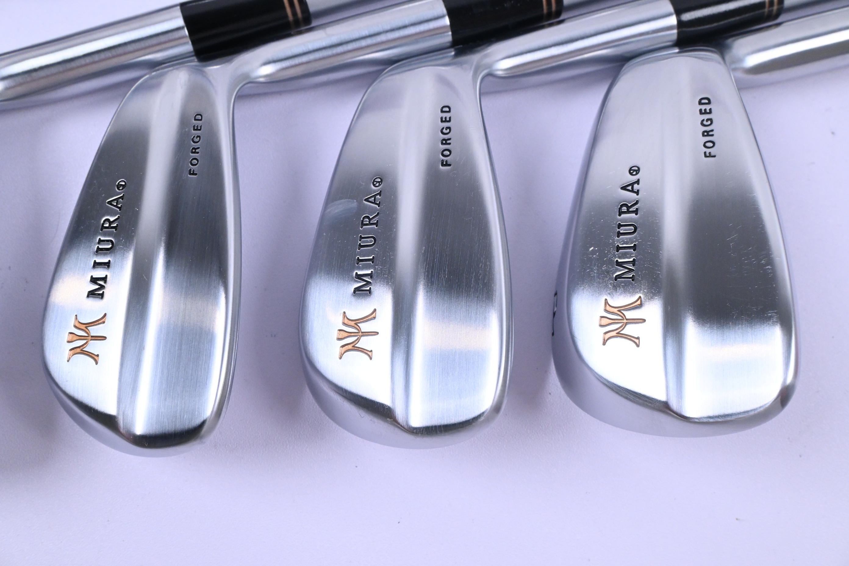 Miura Tournament Blade Irons / 3-PW / Regular Flex KBS Tour C-Taper 110