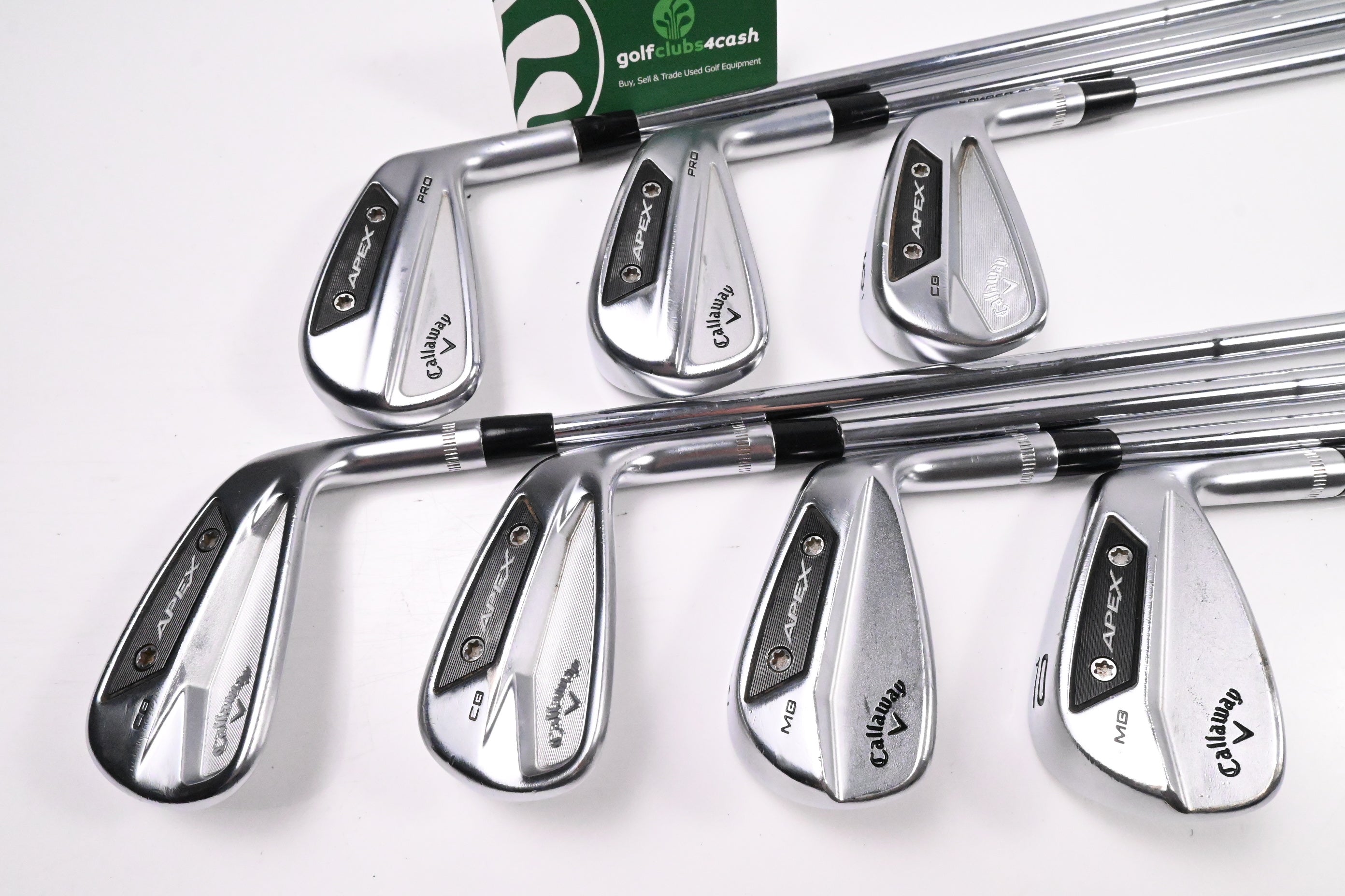 Callaway Apex CB 24 Irons / 4-10i / X-Flex AMT Tour White X100 Shafts