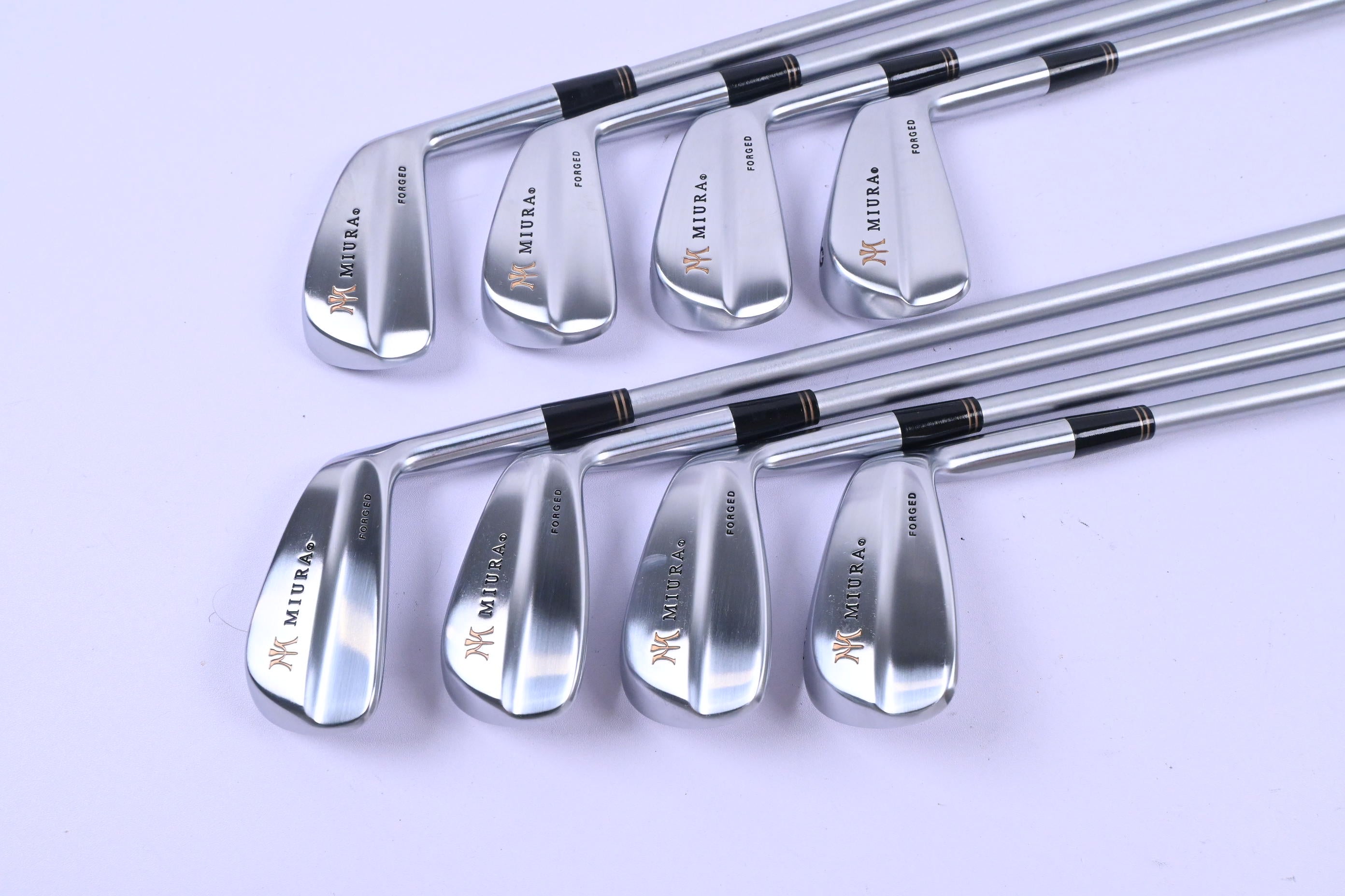 Miura Tournament Blade Irons / 3-PW / Regular Flex KBS Tour C-Taper 110