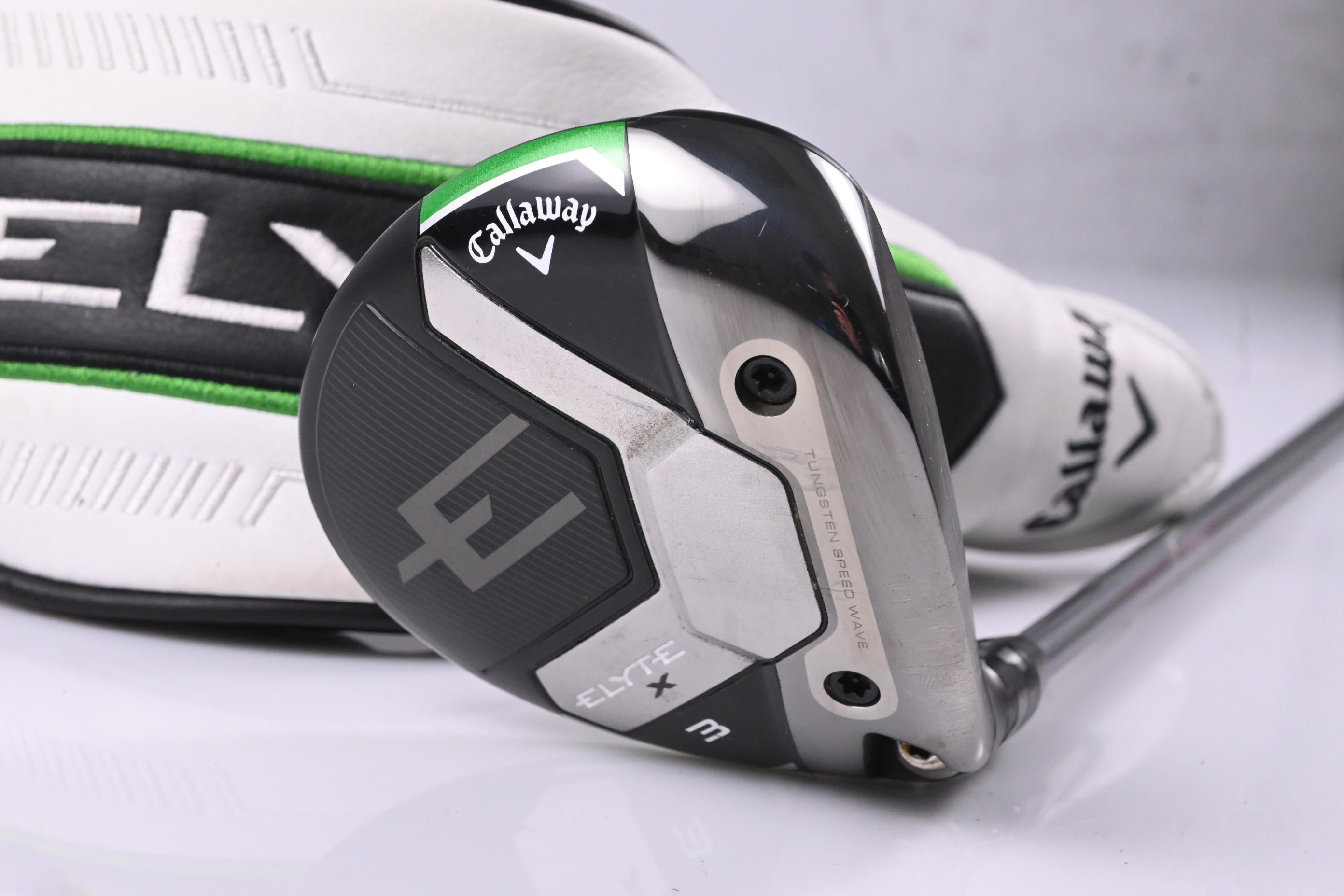 Callaway Elyte X #3 Wood / 15 Degree / X-Flex Project X Denali Charcoal 70 Shaft