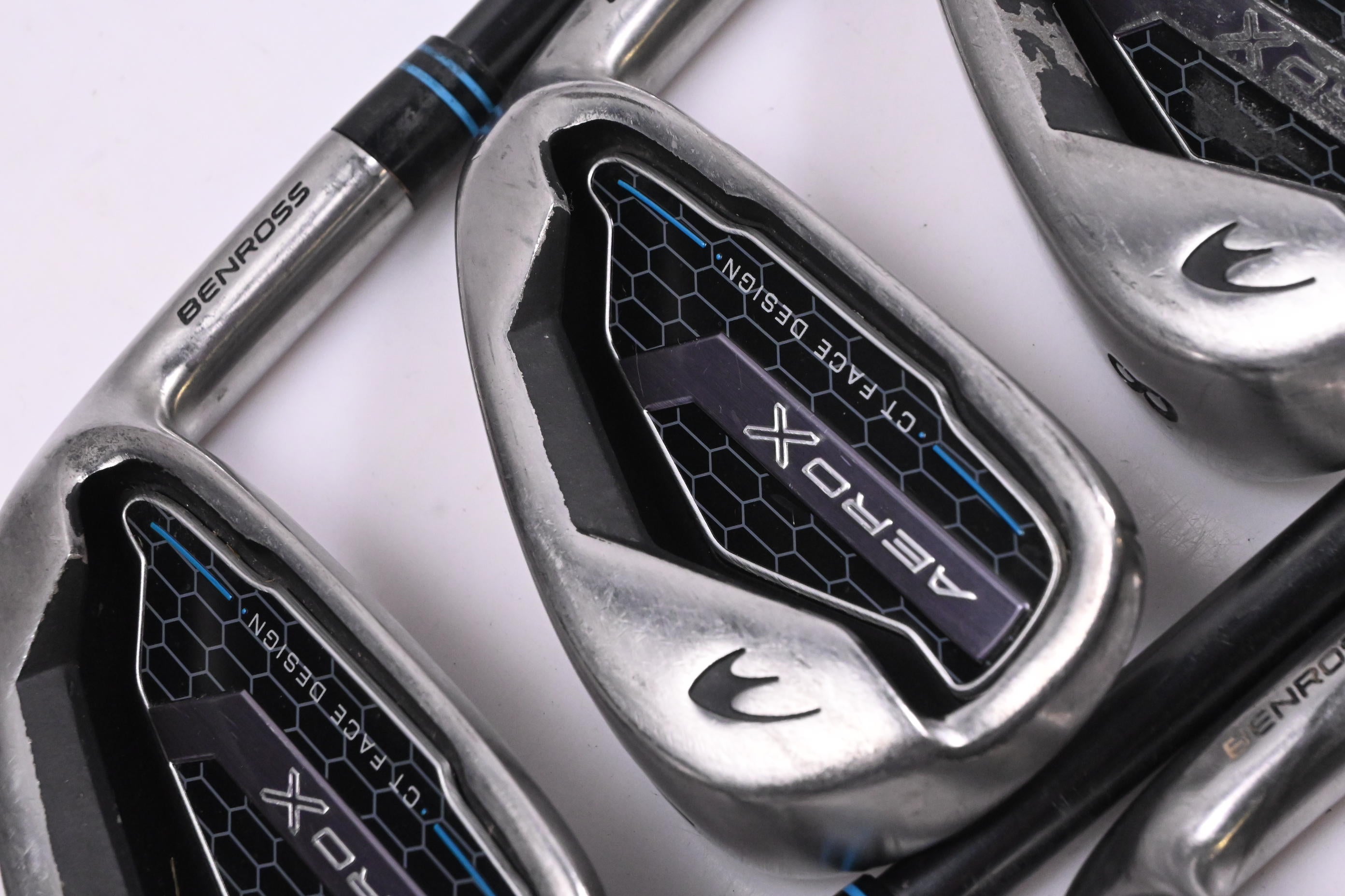 Benross Aero X Irons / 6-PW+SW / Senior Flex Fujikura Vista Pro 50 Shafts