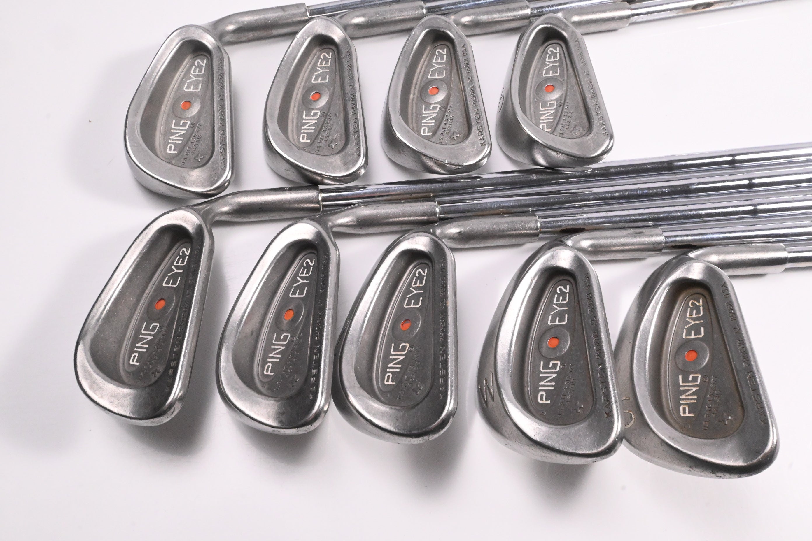 Ping Eye 2+ Irons / 3-PW+SW / Orange Dot / Stiff Flex Ping KT-Shaft