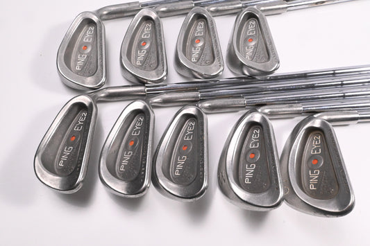 Ping Eye 2+ Irons / 3-PW+SW / Orange Dot / Stiff Flex Ping KT-Shaft