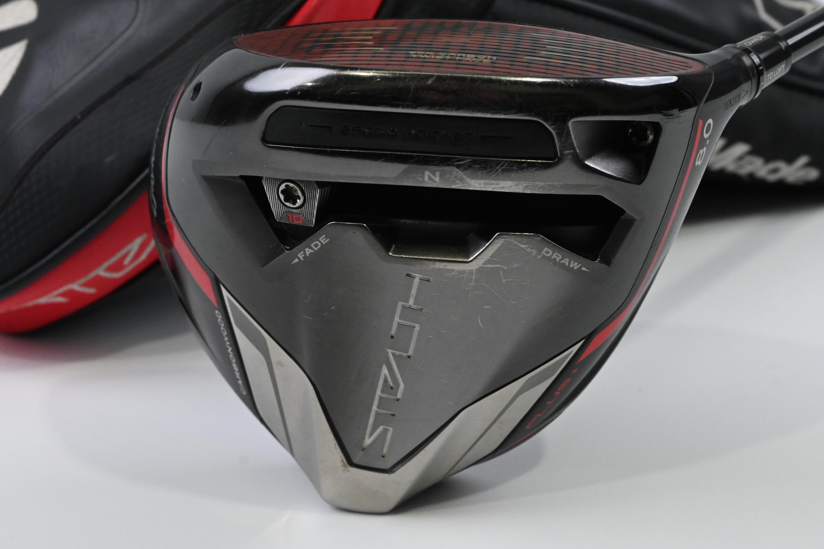 Taylormade Stealth Plus Driver / 8 Degree / X-Flex Kai'Li White 60 Shaft
