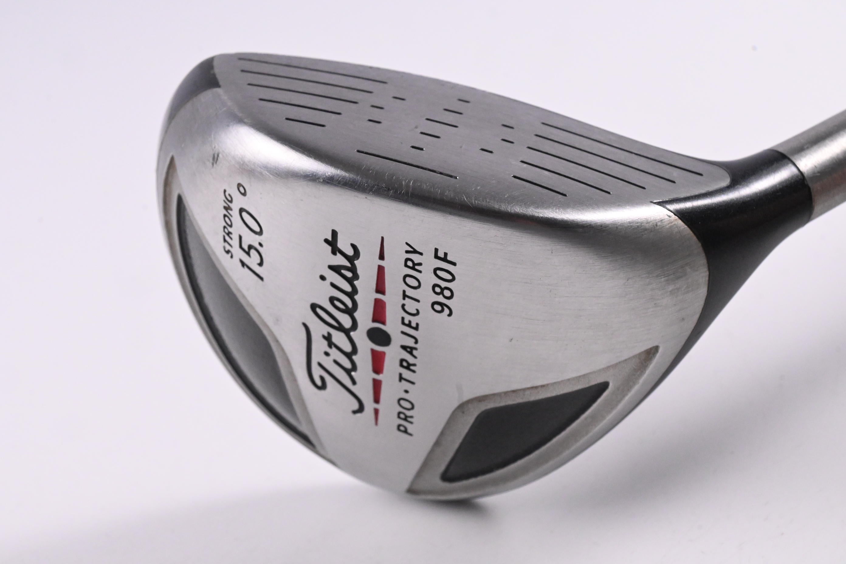 Titleist 980 F #3 Wood / 15 Degree / Stiff Flex Titleist 4375 Shaft