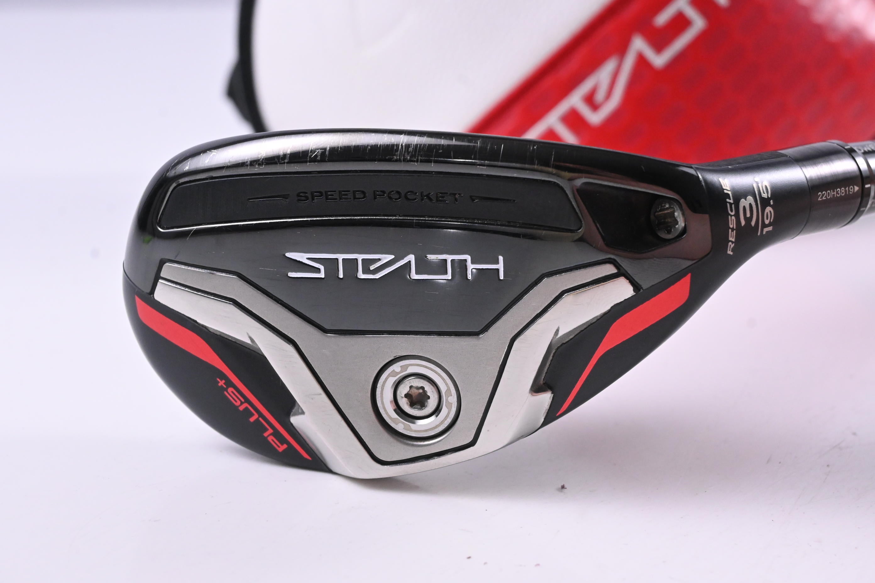 Taylormade Stealth Plus #3 Hybrid / 19.5 Degree / X-Flex Oban Kiyoshi 90 Shaft
