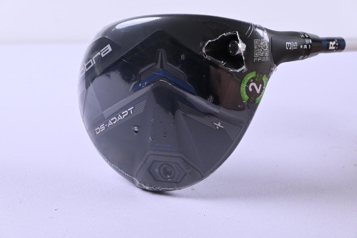Cobra DS-Adapt X #3 Wood / 15 Degree / Regular Flex Denali Blue 60 Shaft