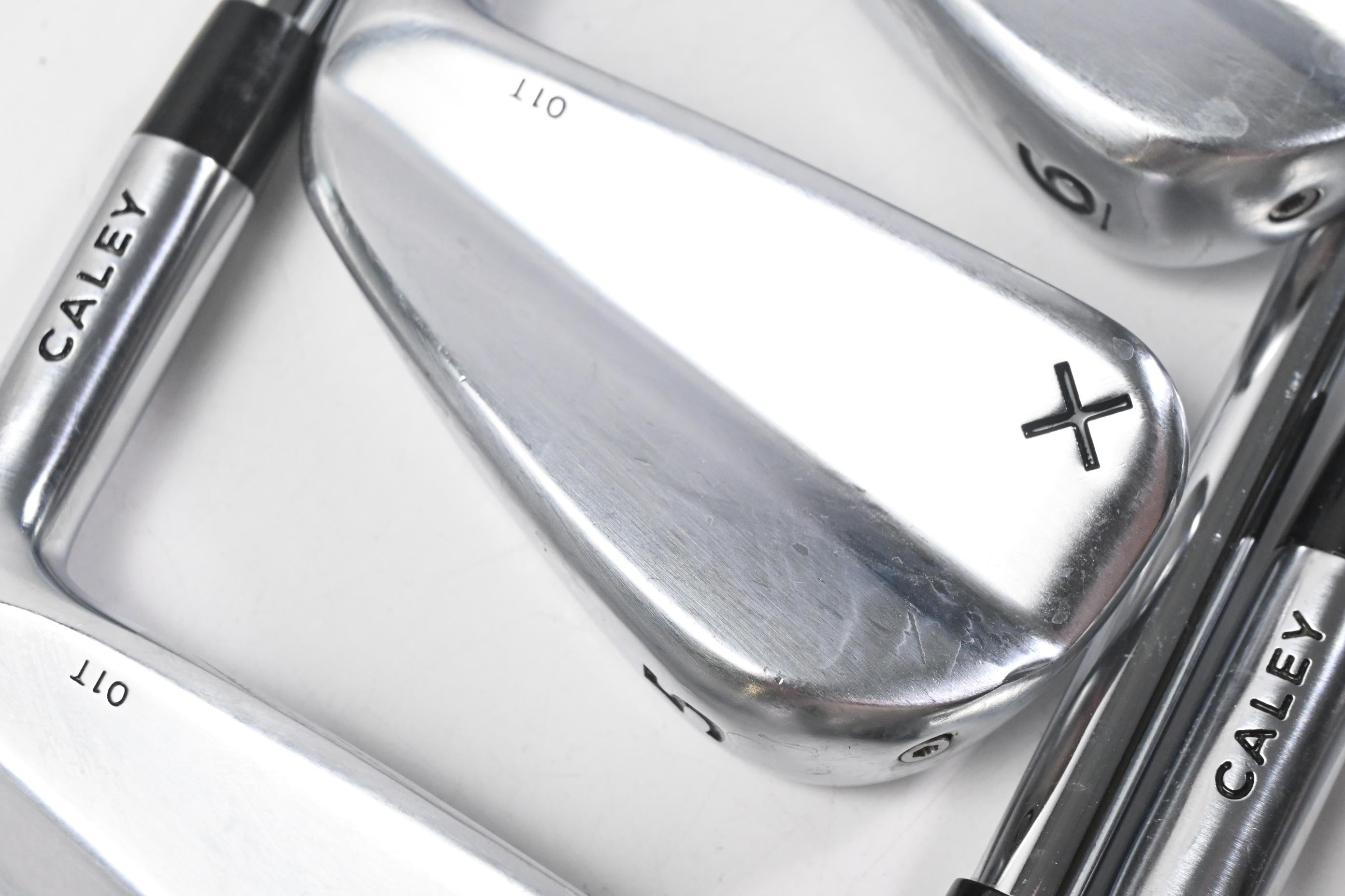 Caley O1T Irons / 4-PW / Stiff Flex KBS Tour 120 Steel Shafts