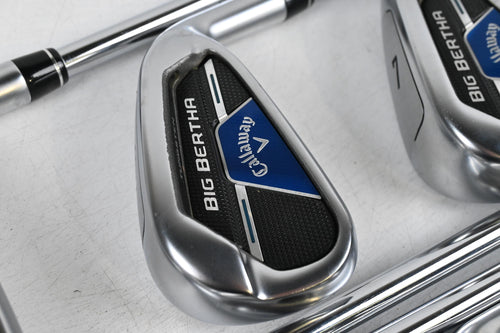 Callaway Big Bertha B21 Irons / 5-PW+SW / Stiff Flex KBS MAX CT80 Shafts