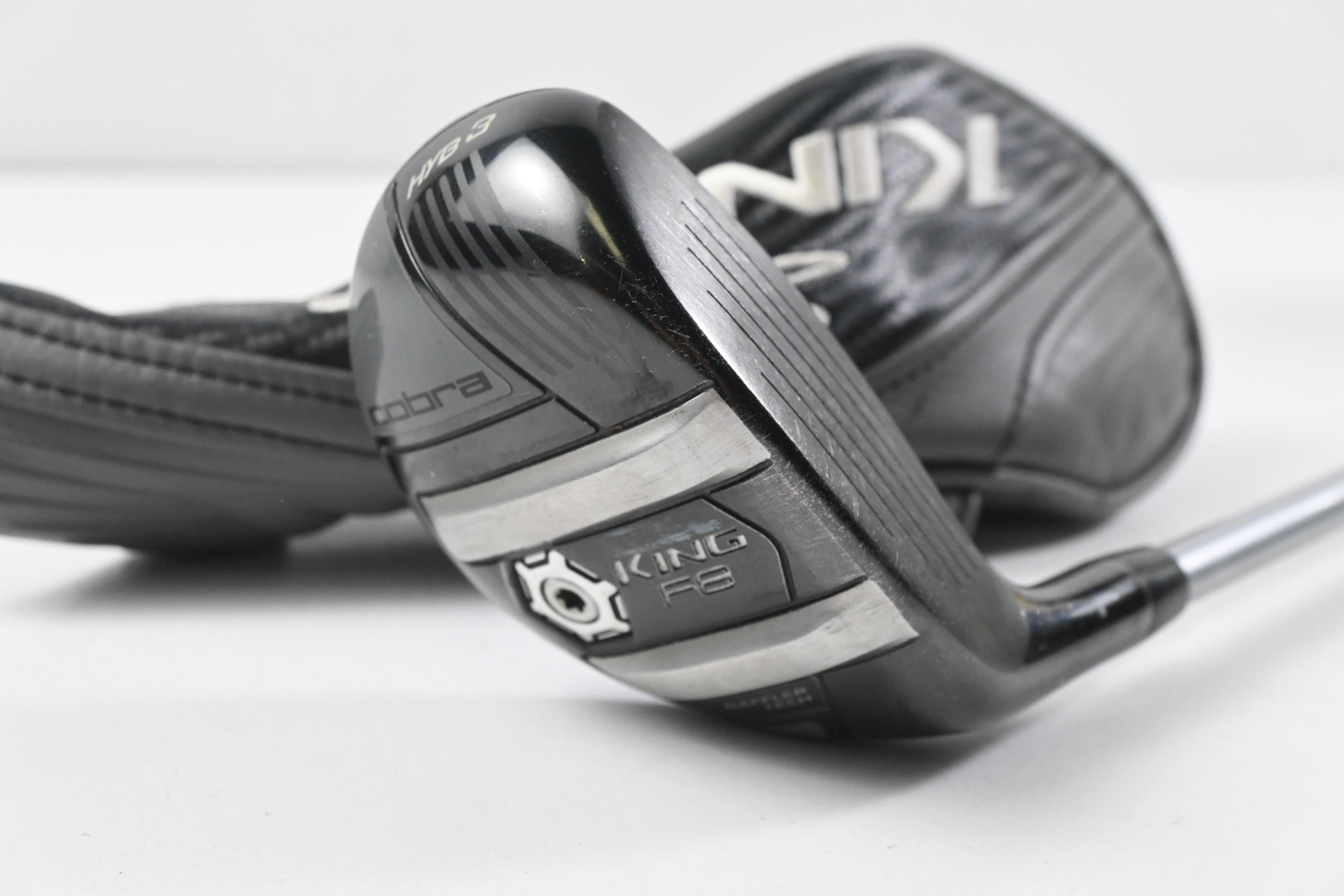 Cobra King F8 #3 Hybrid / 19 Degree / Regular Flex Aldila Rogue Pro 75 Shaft