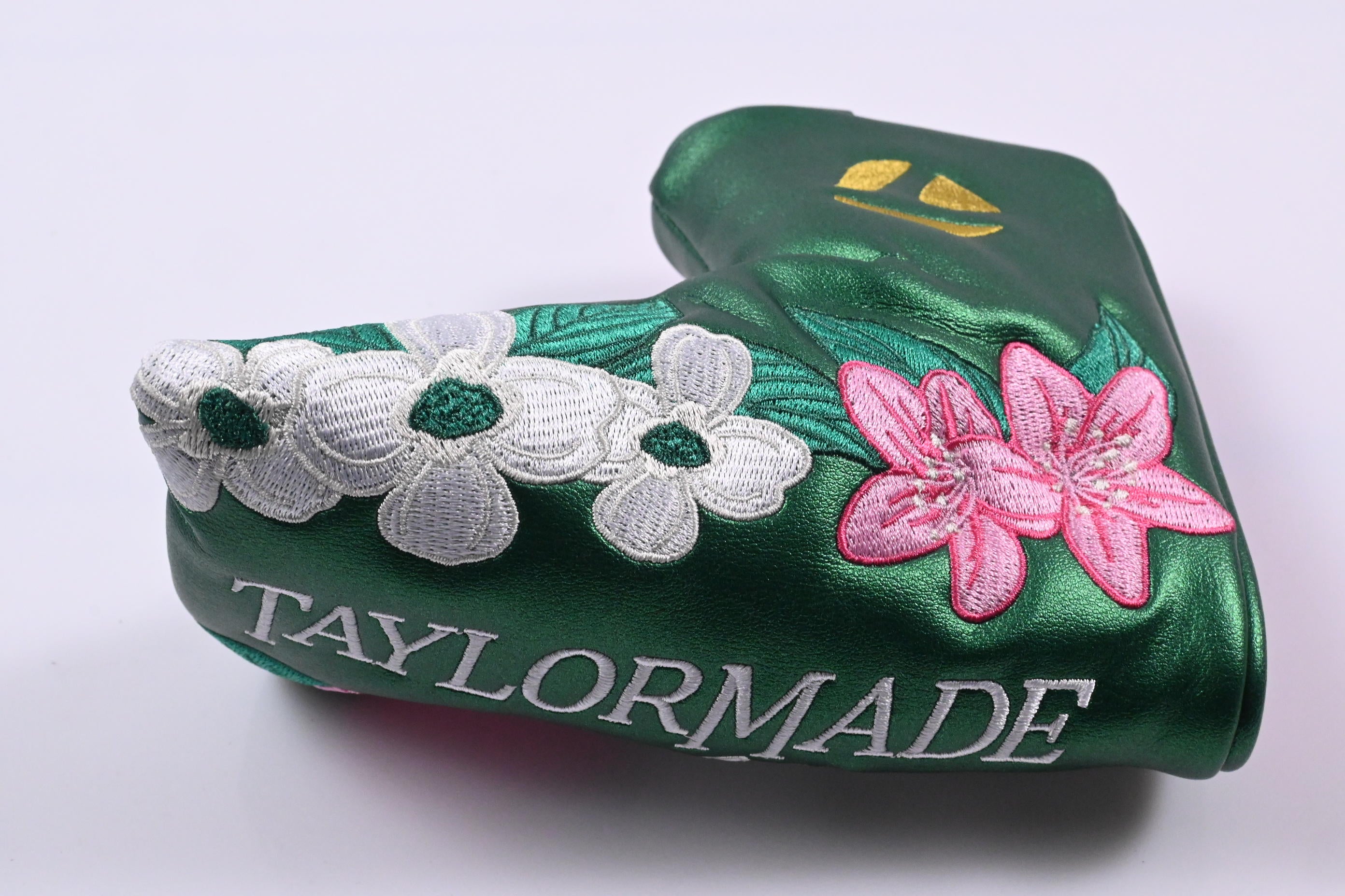 Taylormade Season Opener 2025 Blade Putter Headcover / Green, White & Pink