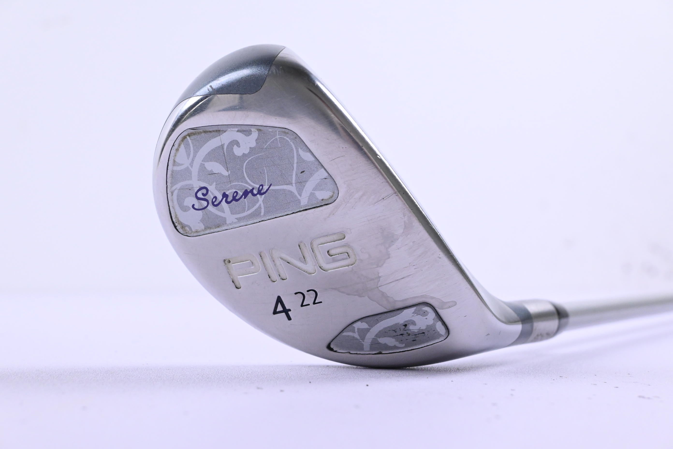Ladies Ping Serene #4 Hybrid / 22 Degree / Ladies Flex Ping ULT 210 Lite Shaft
