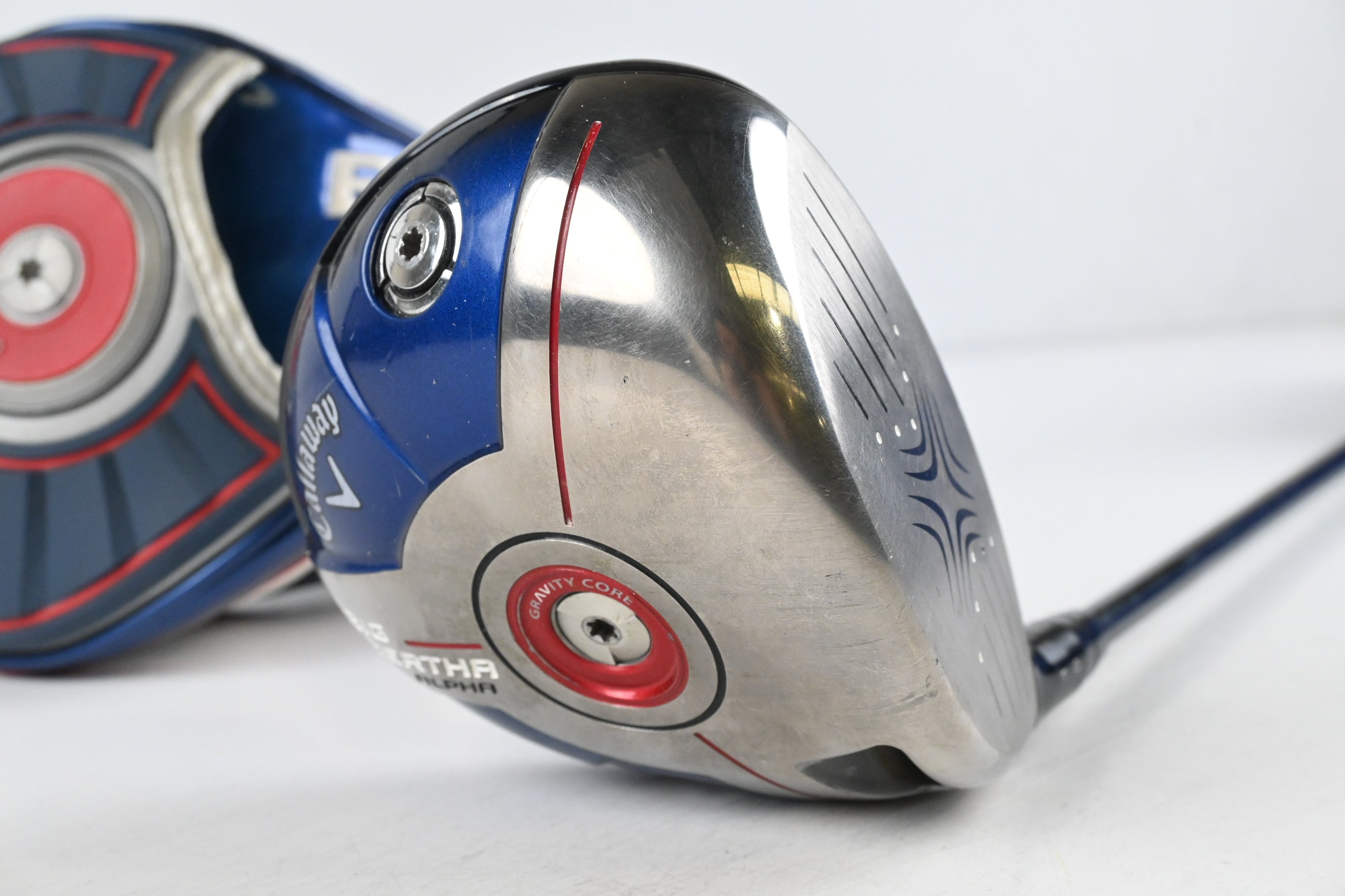 Callaway Big Bertha Alpha 2014 Driver / 9 Degree / Stiff Flex UST LinQ M40X Red