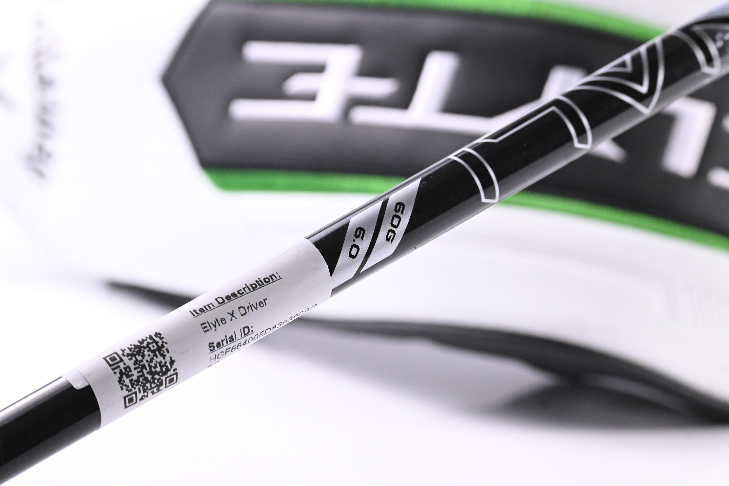 Callaway Elyte X Driver / 10.5 Degree / Stiff Flex Project X Denali Black 60