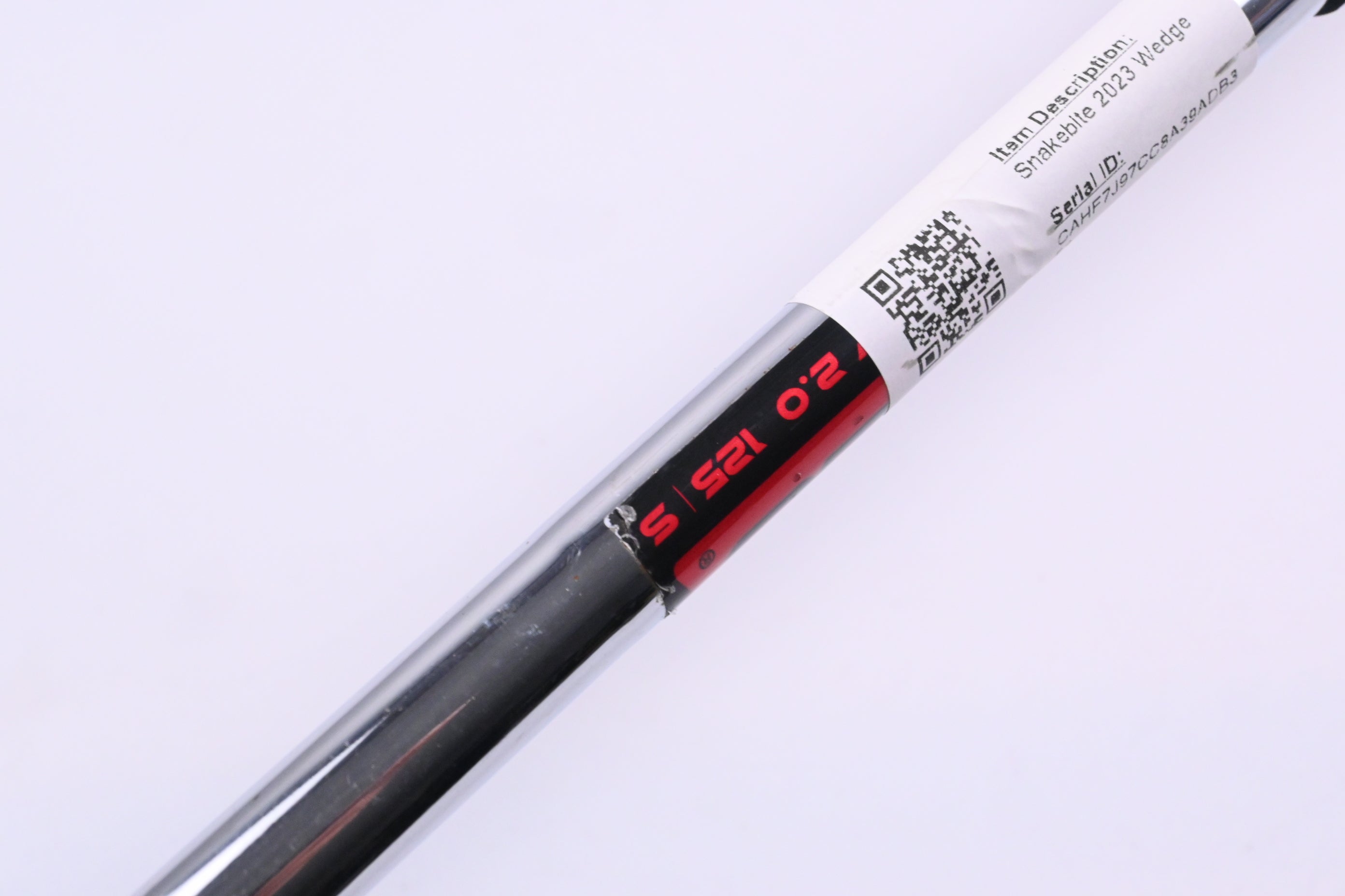 Cobra Snakebite 2023 Gap Wedge / 52 Degree / Stiff Flex KBS Tour 125 Shaft