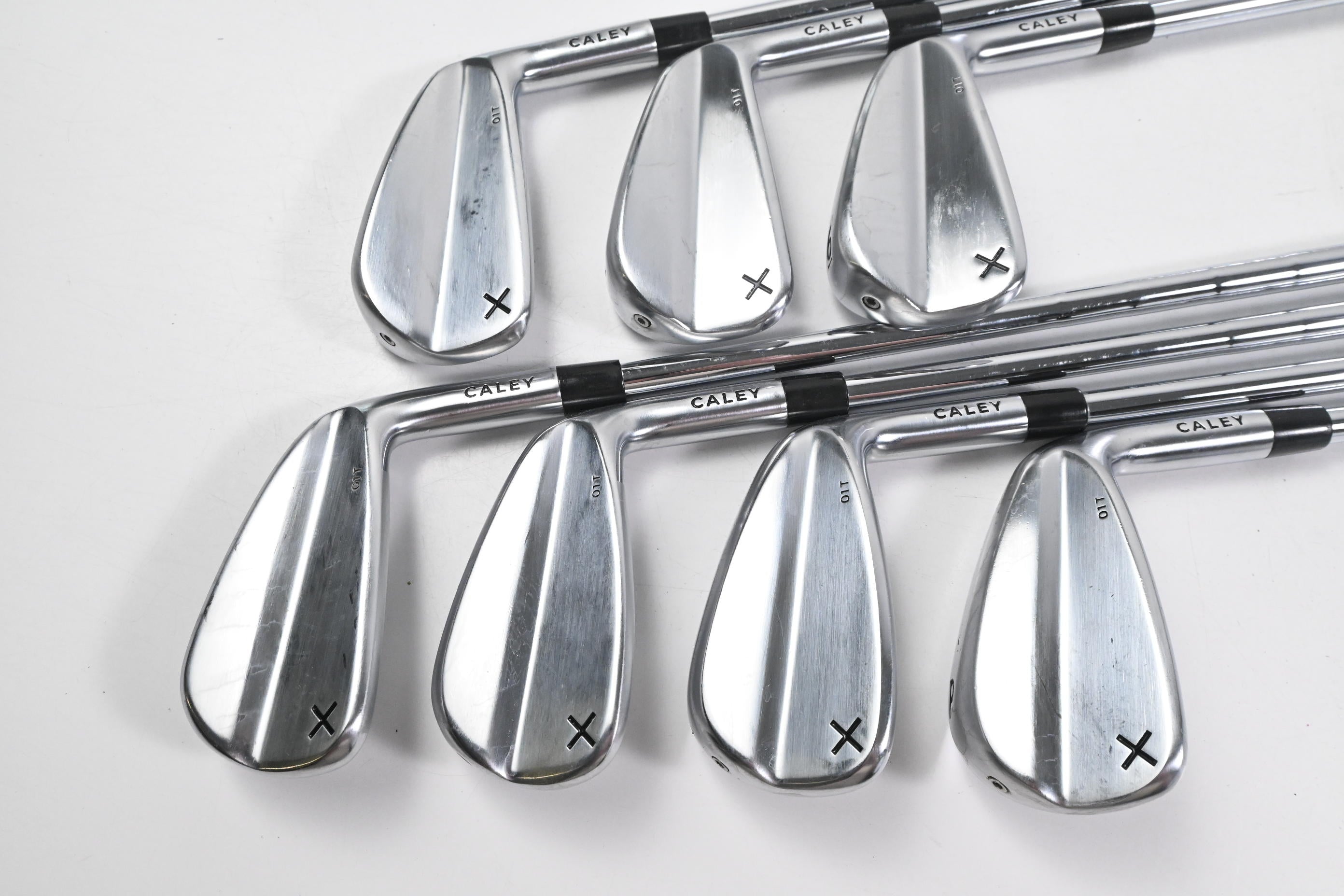 Caley O1T Irons / 4-PW / Stiff Flex KBS Tour 120 Steel Shafts
