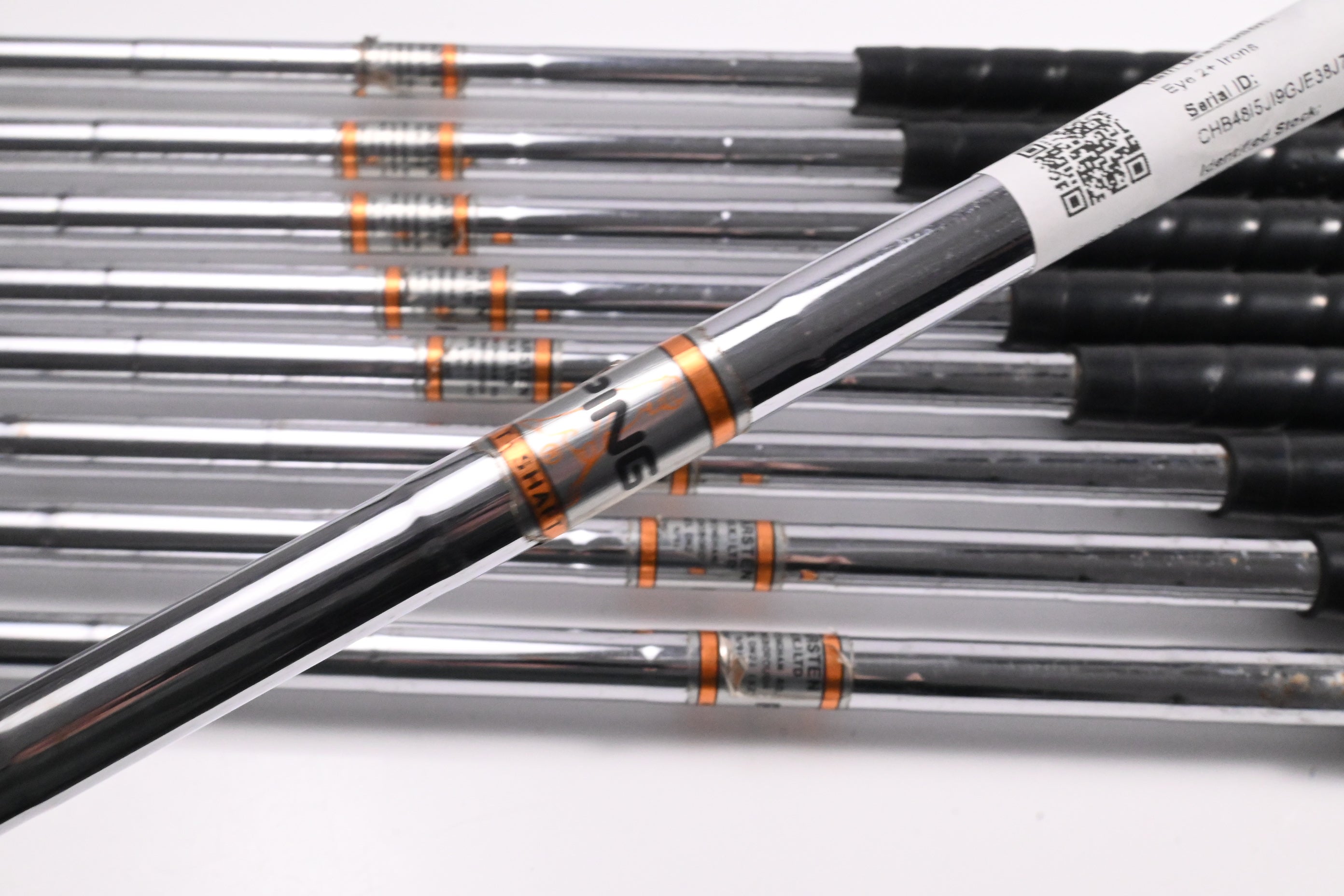 Ping Eye 2+ Irons / 3-PW+SW / Orange Dot / Stiff Flex Ping KT-Shaft