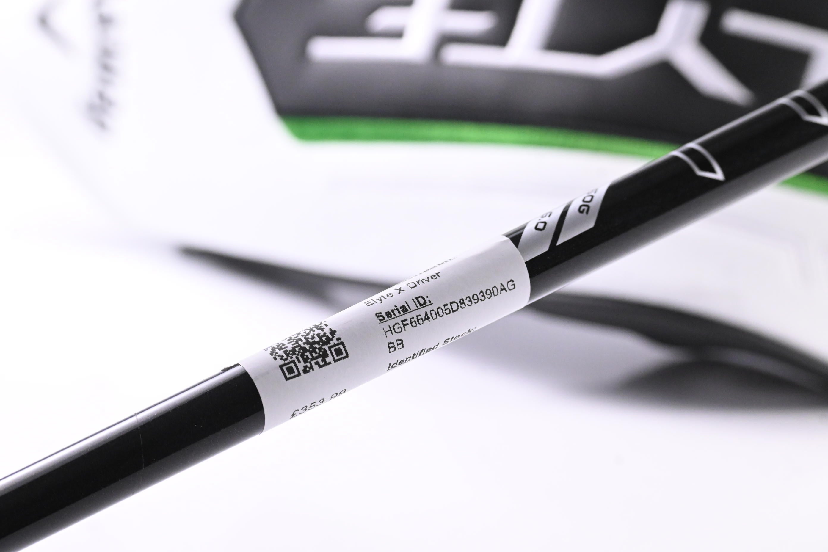 Callaway Elyte X Driver / 10.5 Degree / Stiff Flex Project X Denali Black 60