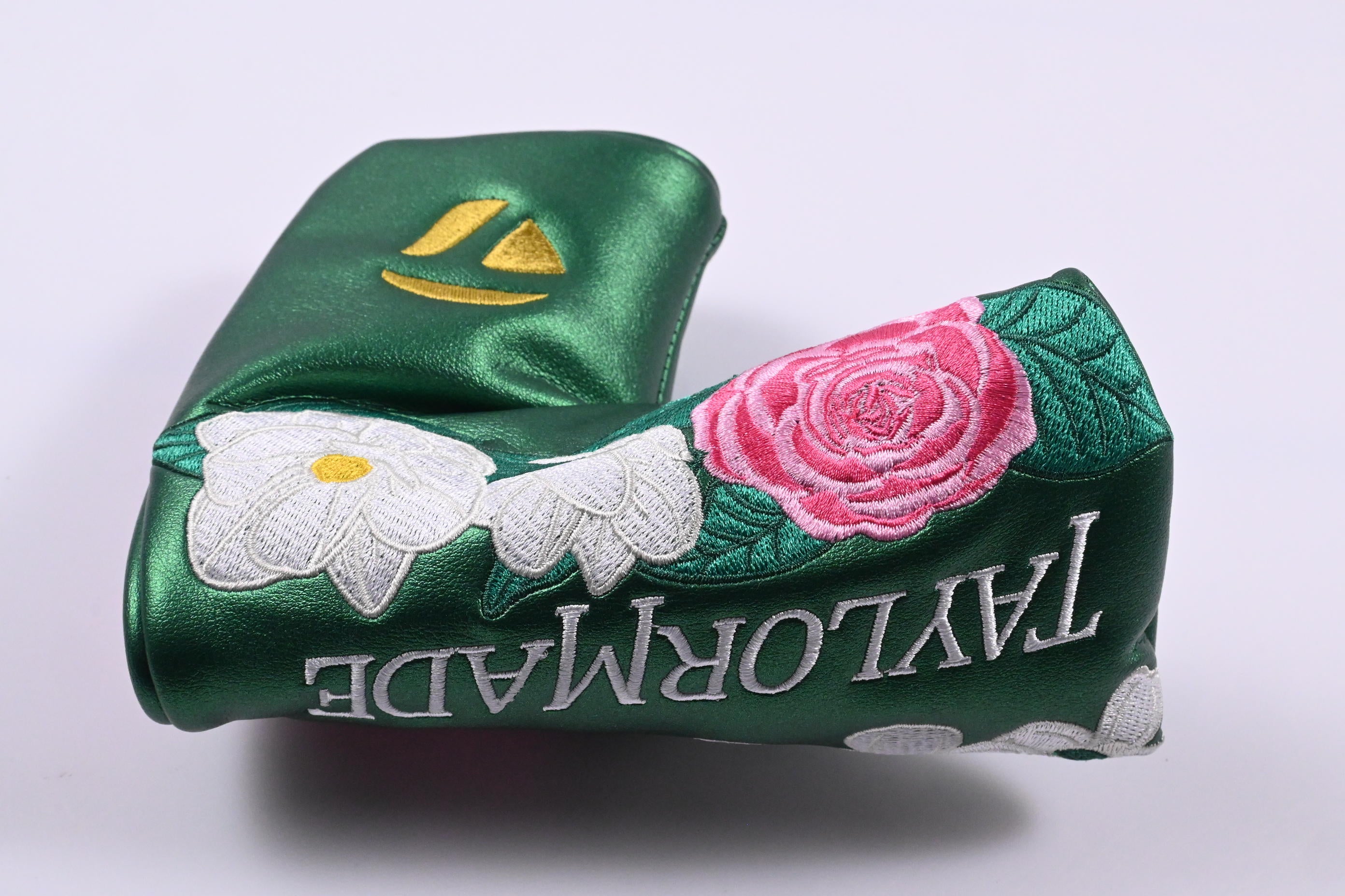 Taylormade Season Opener 2025 Blade Putter Headcover / Green, White & Pink
