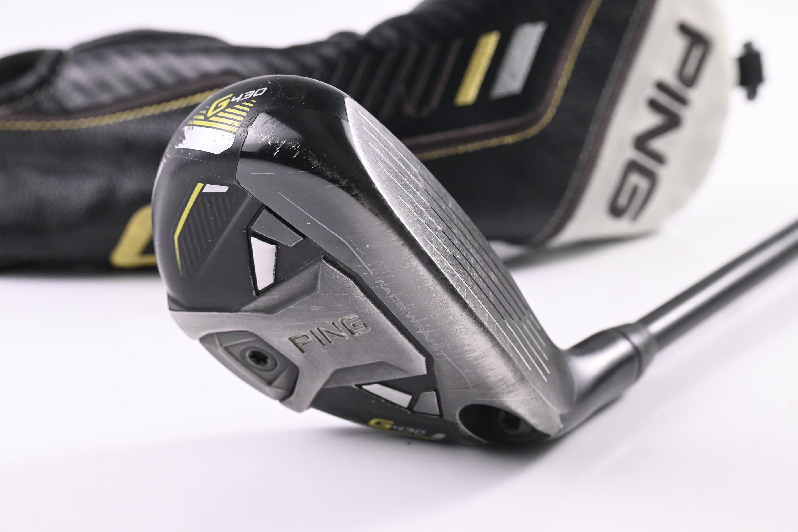 Ping G430 #4 Hybrid / 22 Degree / Regular Flex Ping Alta CB Black 70 Shaft