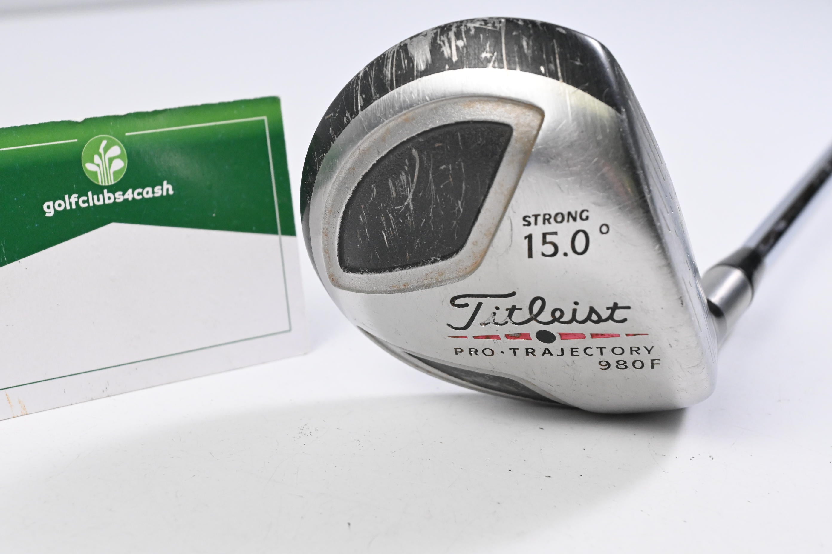 Titleist 980 F #3 Wood / 15 Degree / Regular Flex Dynamic Gold R300 Steel Shaft