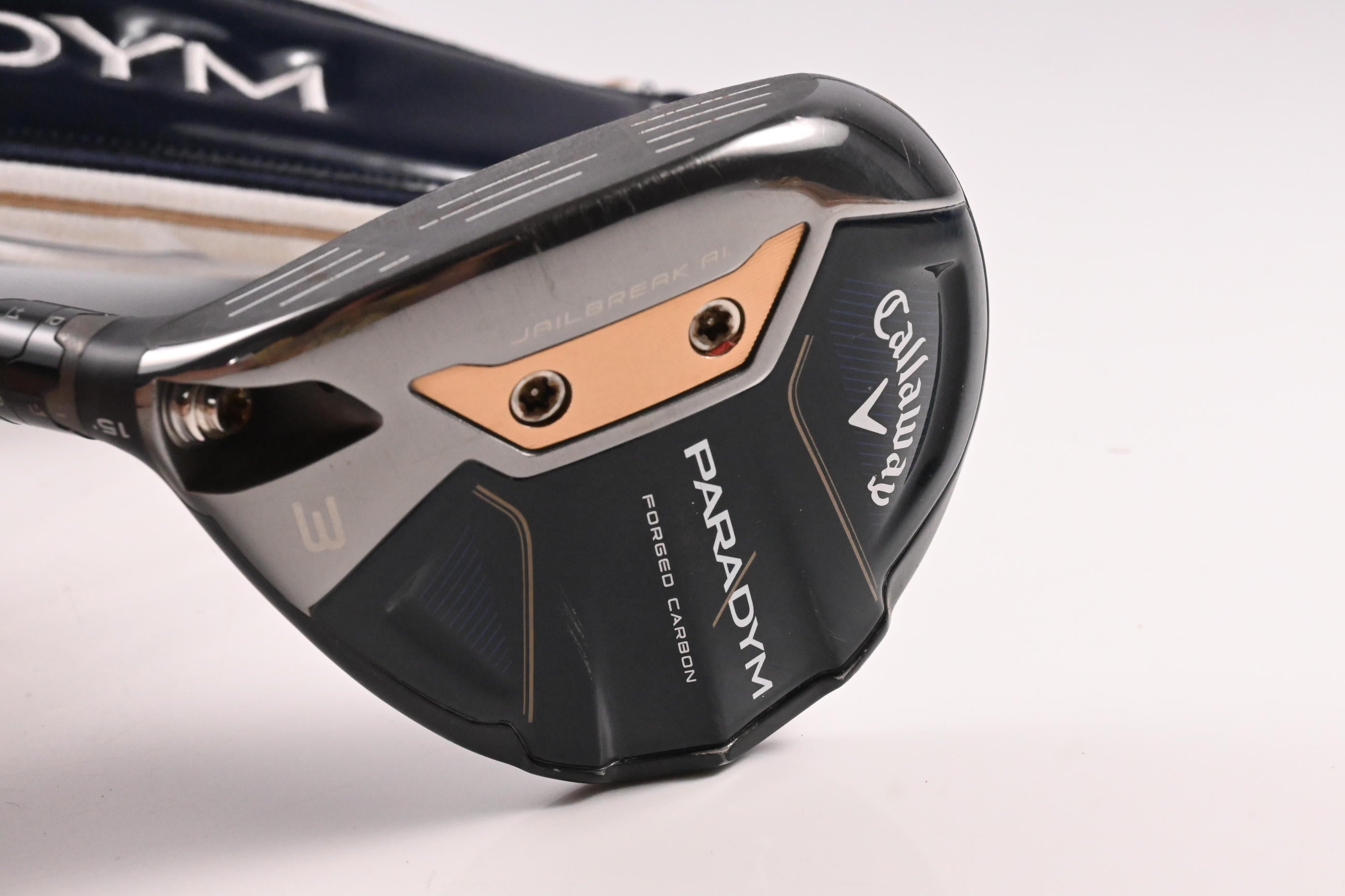 Left Hand Callaway Paradym #3 Wood / 15 Degree / Regular Flex HZRDUS Silver 60