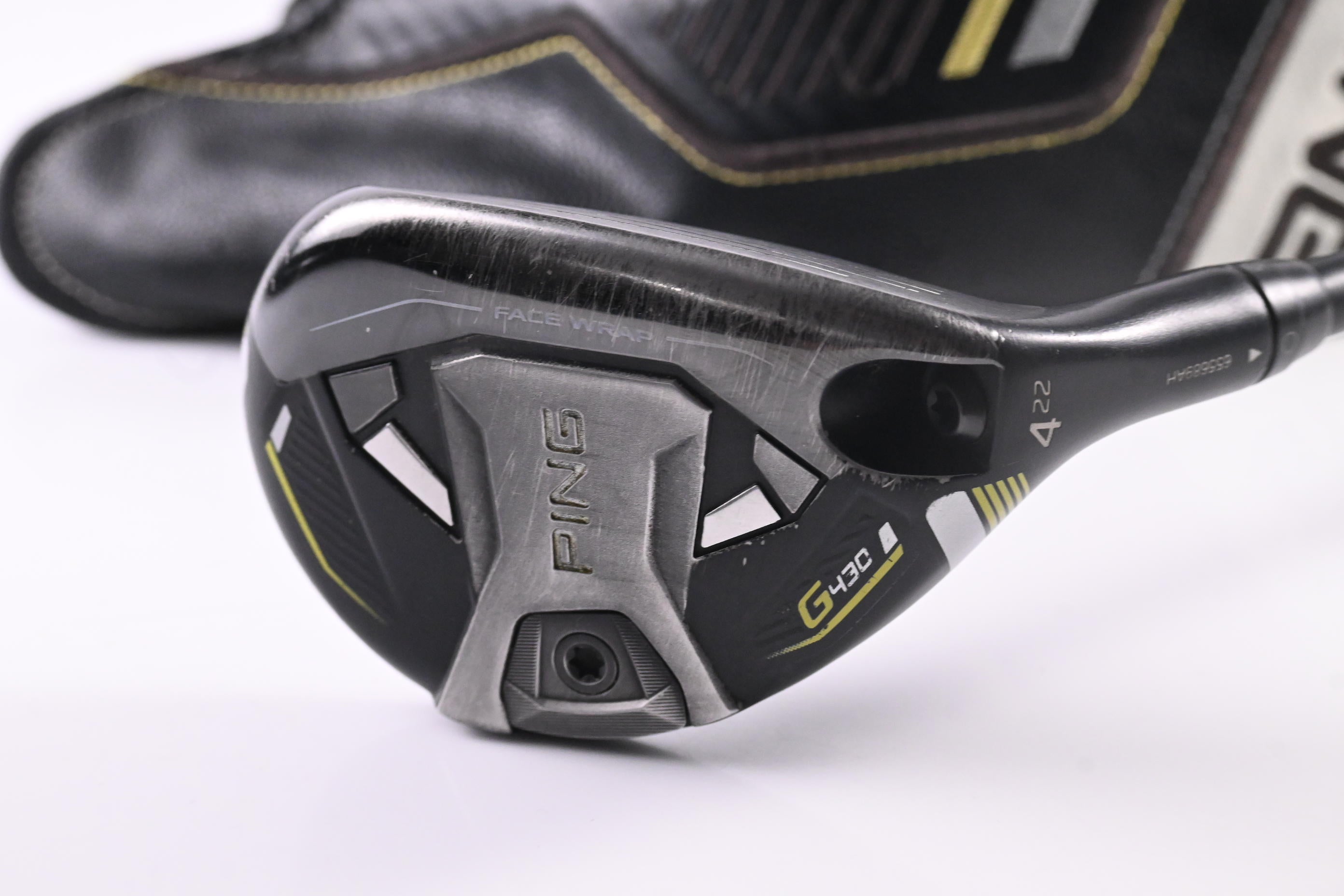 Ping G430 #4 Hybrid / 22 Degree / Regular Flex Ping Alta CB Black 70 Shaft