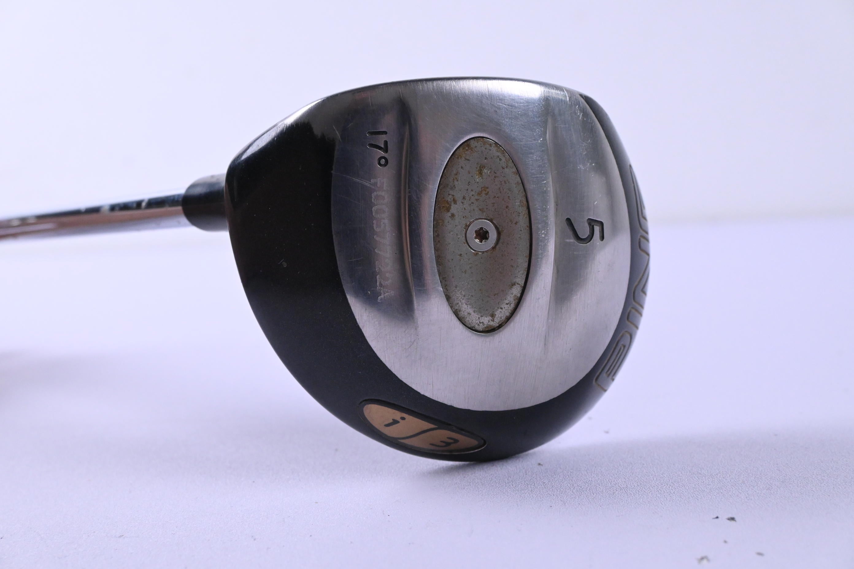 Left Hand Ping I3 #5 Wood / 17 Degree / Regular Flex Cushin JZ Shaft