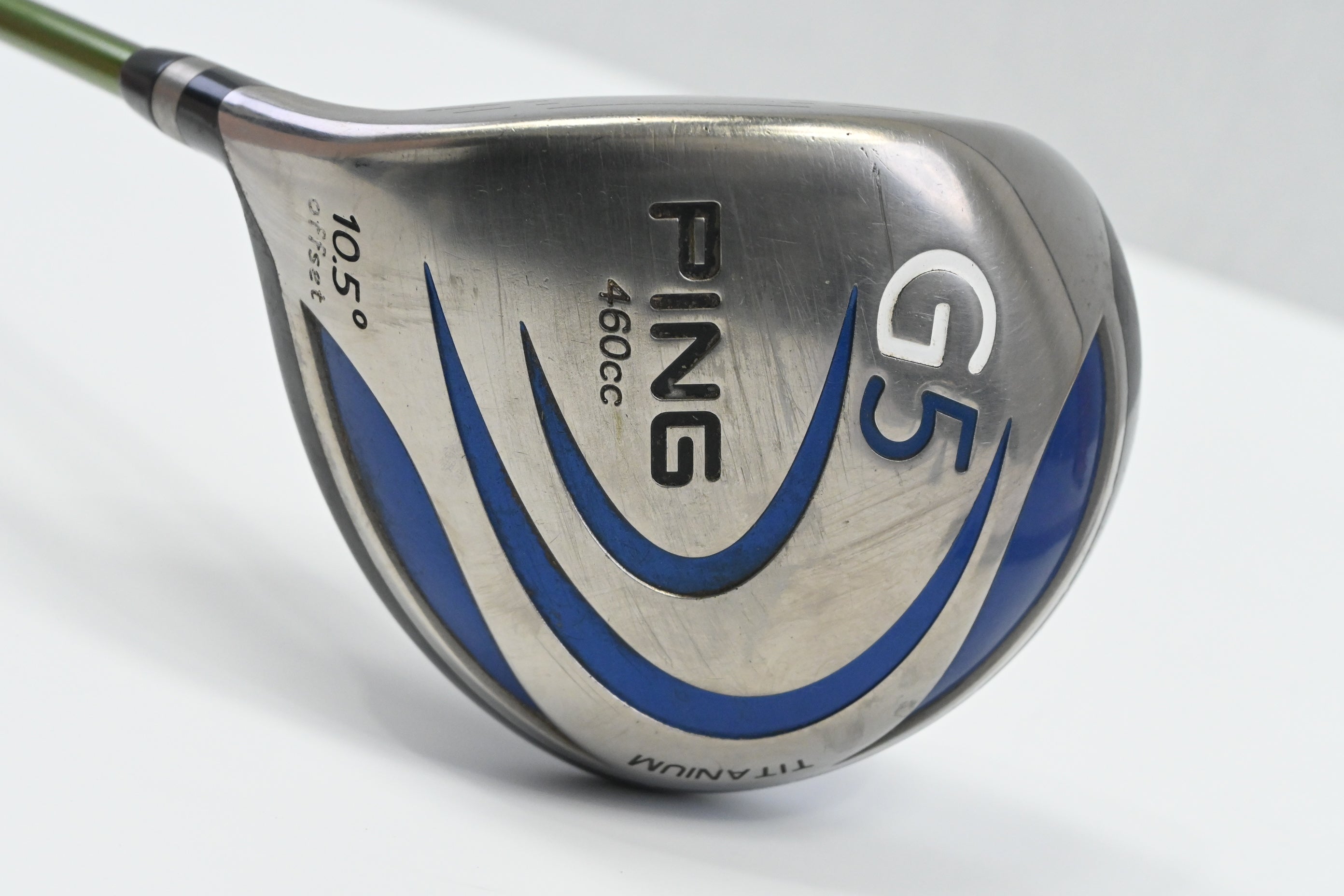 Left Hand Ping G5 Driver / 10.5 Degree / Regular Flex Aldila NS 65 Shaft