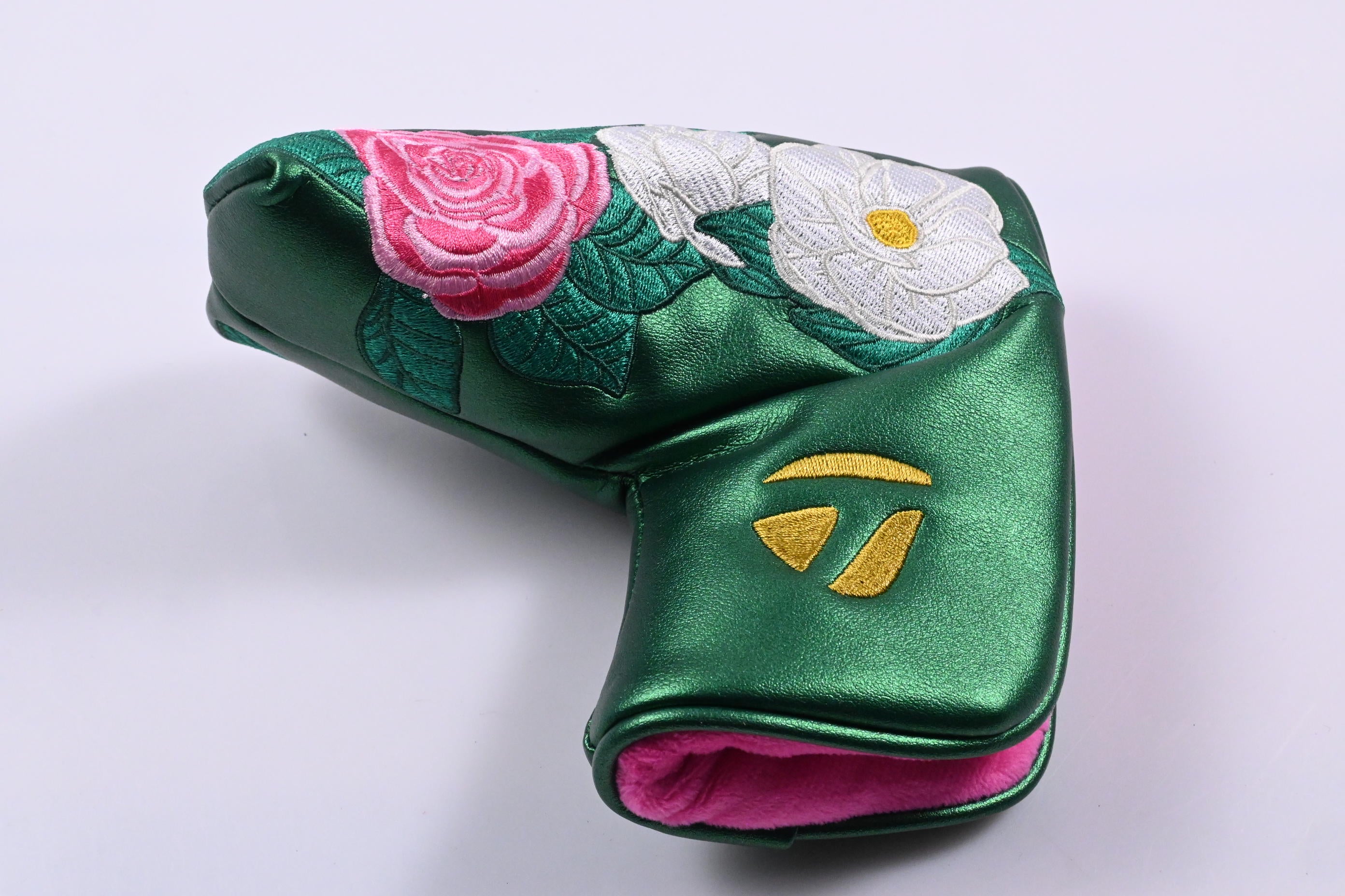 Taylormade Season Opener 2025 Blade Putter Headcover / Green, White & Pink