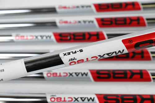 Callaway Big Bertha B21 Irons / 5-PW+SW / Stiff Flex KBS MAX CT80 Shafts